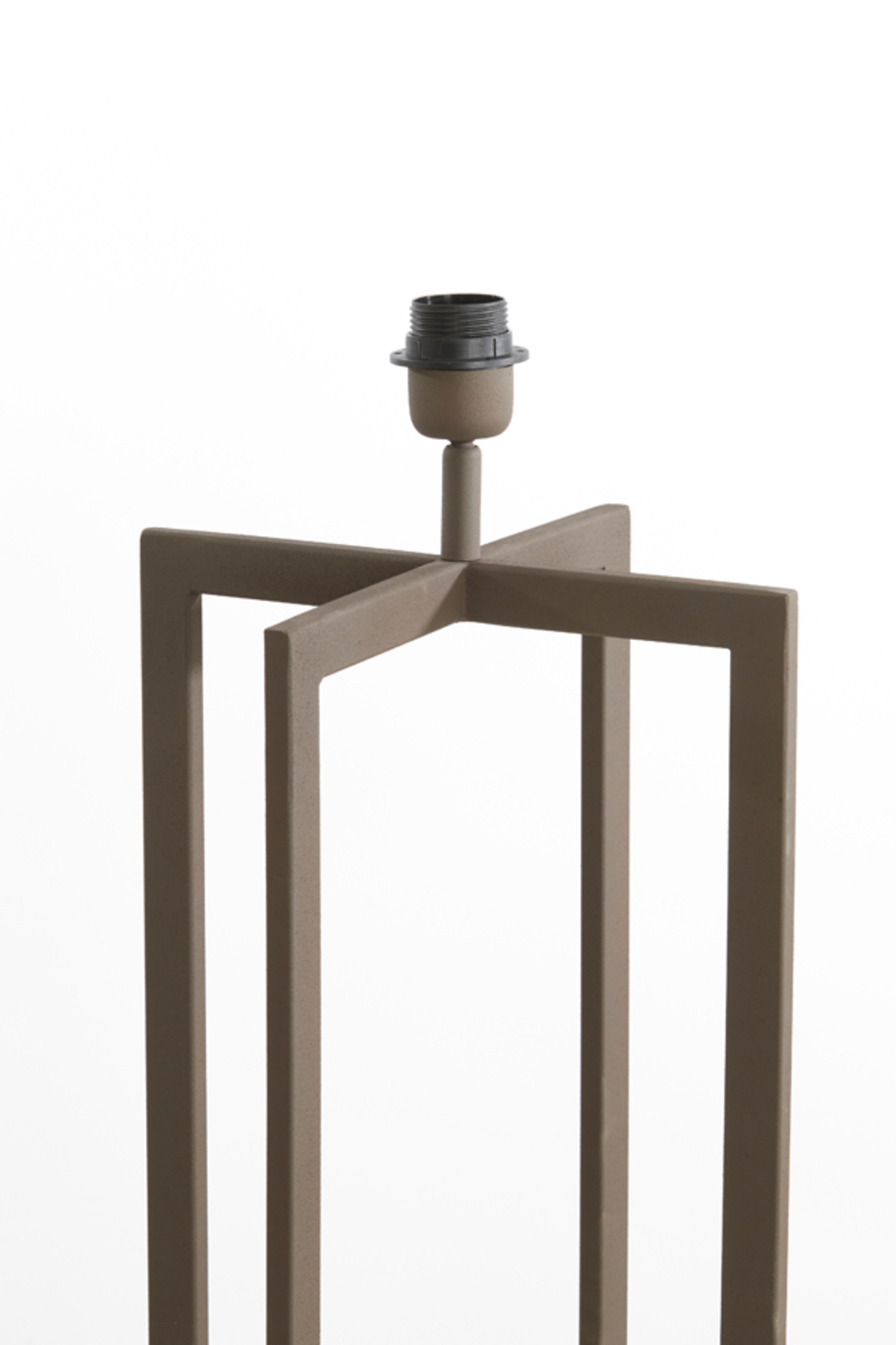 Quadratischer langer Lampenfuß silber Light & Living Mace – Bild 3