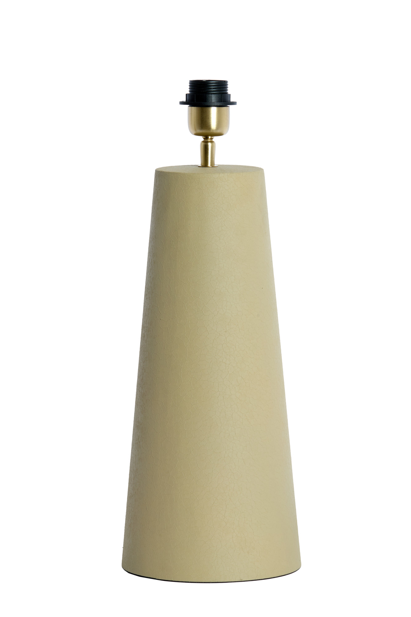 Beige kegelförmiger Lampenfuß Light & Living Yelos – Bild 2