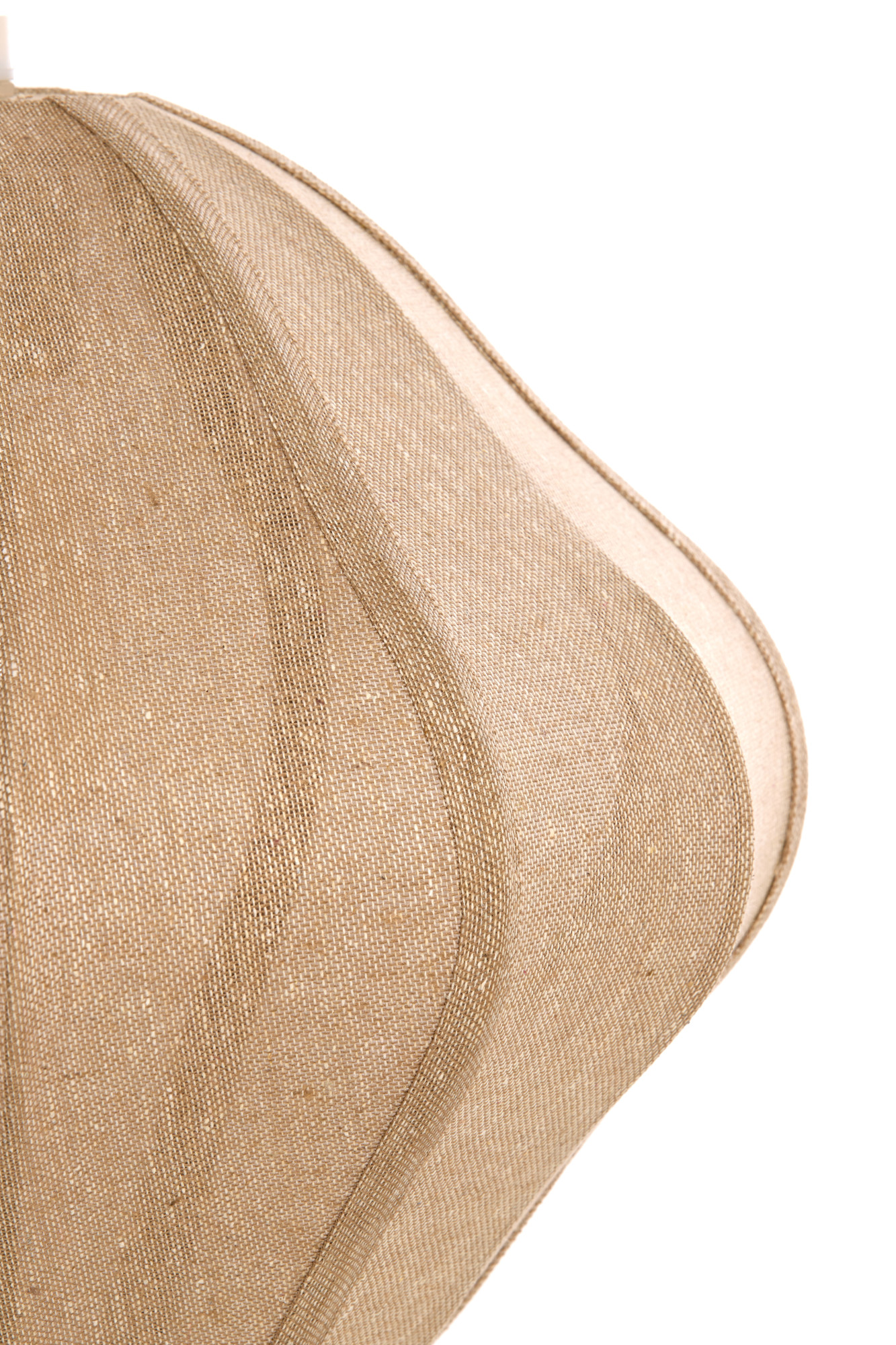 Sandfarbene Stoff-Hängelampe mit ruhiger Ausstrahlung Light & Living Sukau – Bild 3