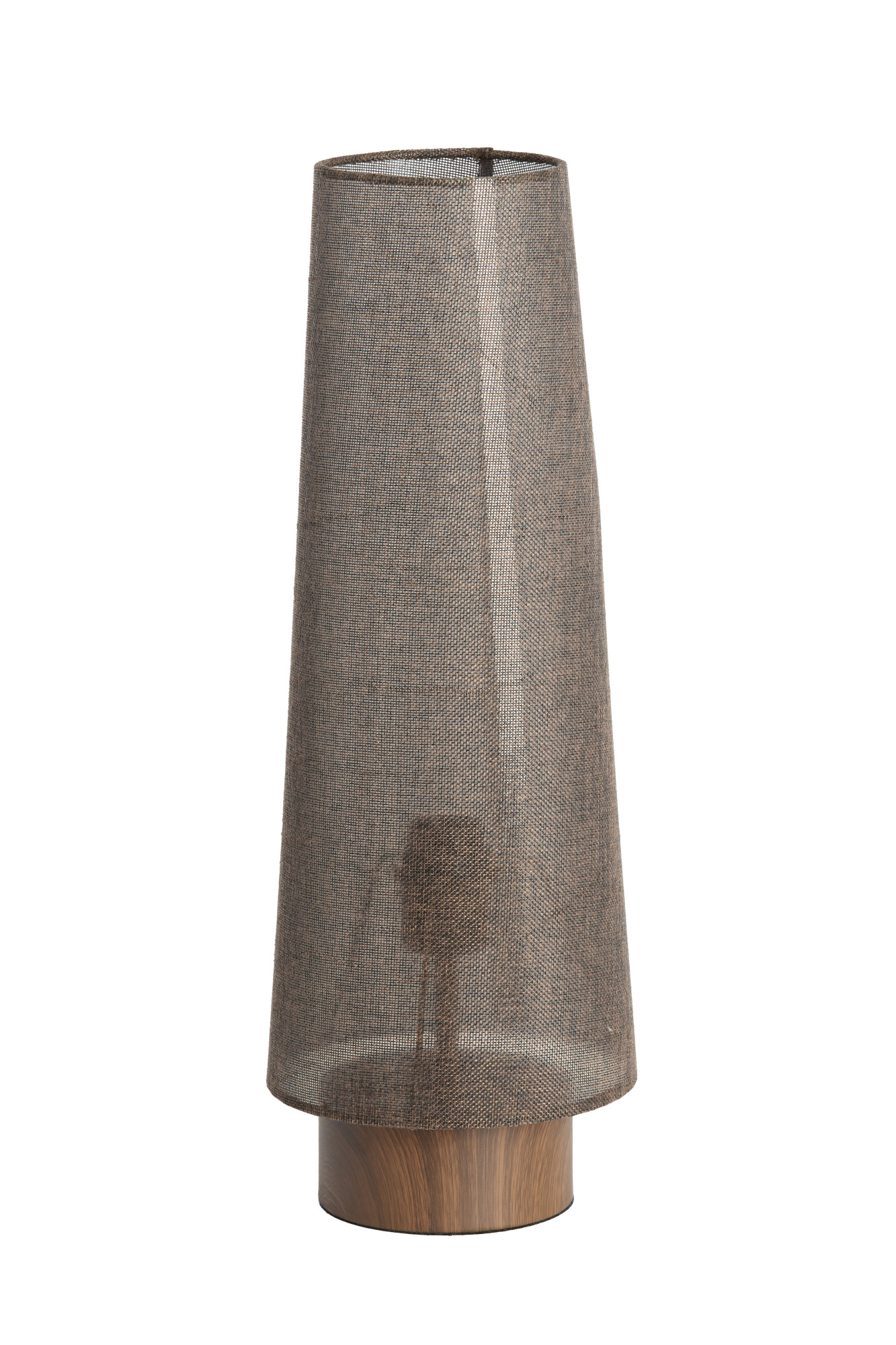 Vintage-Tischlampe mit Holzfuß Light & Living Howie – Bild 2