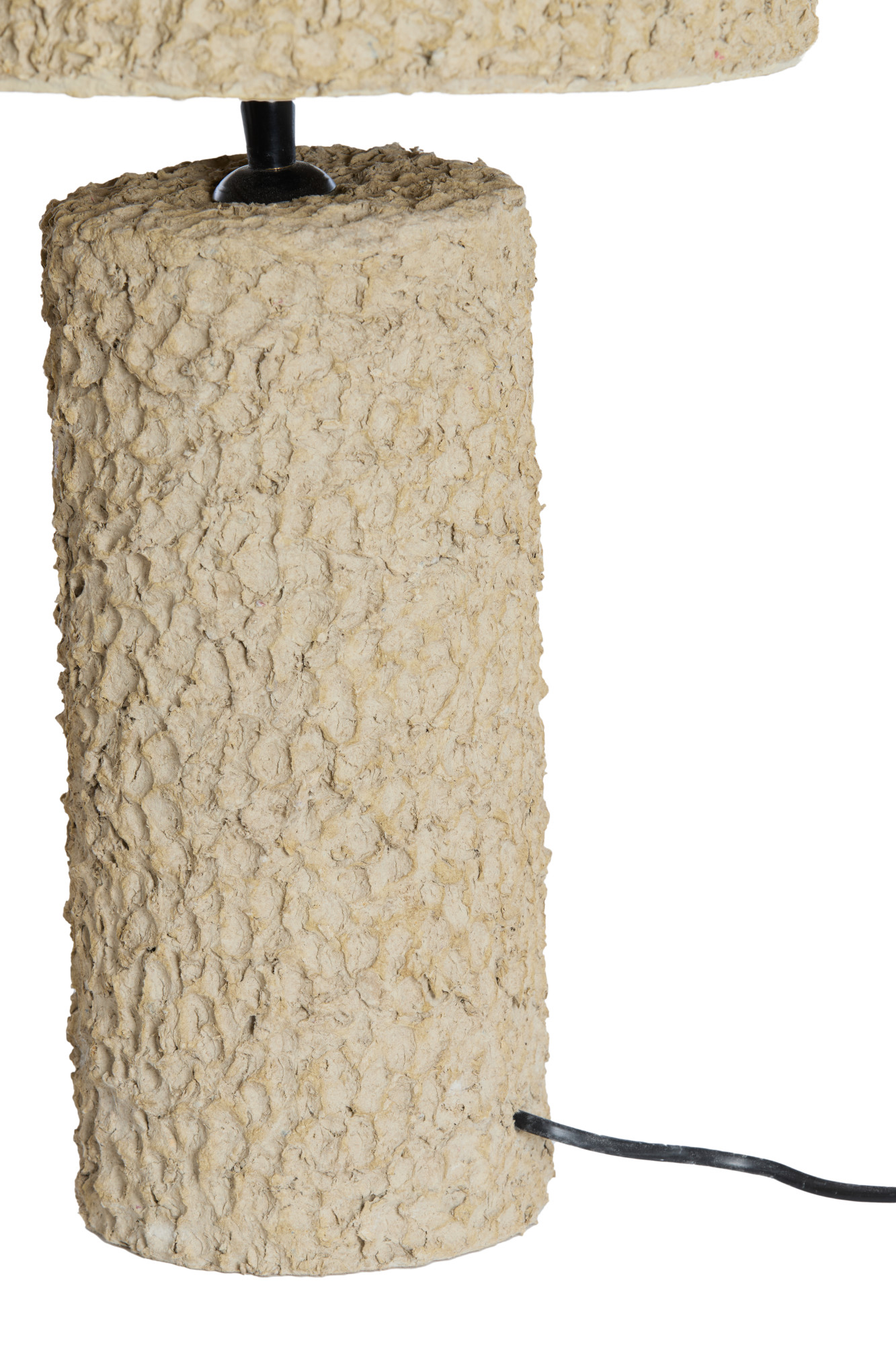 Beigefarbene Pilzlampe mit Struktur Light & Living Qazu – Bild 5