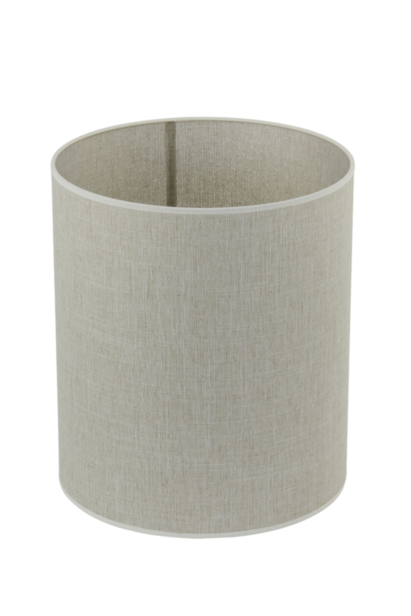 Zylindrischer Stoff Lampenschirm beige Light & Living Breska – Bild 3