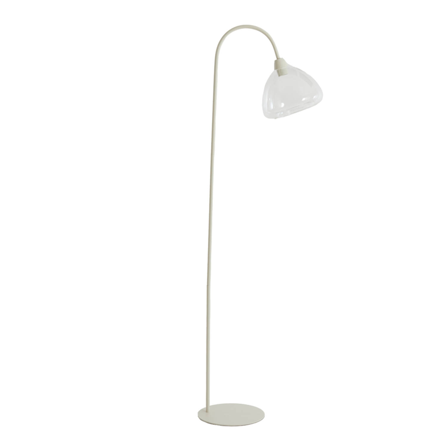 Moderne weiße Stehlampe Light & Living Bisho