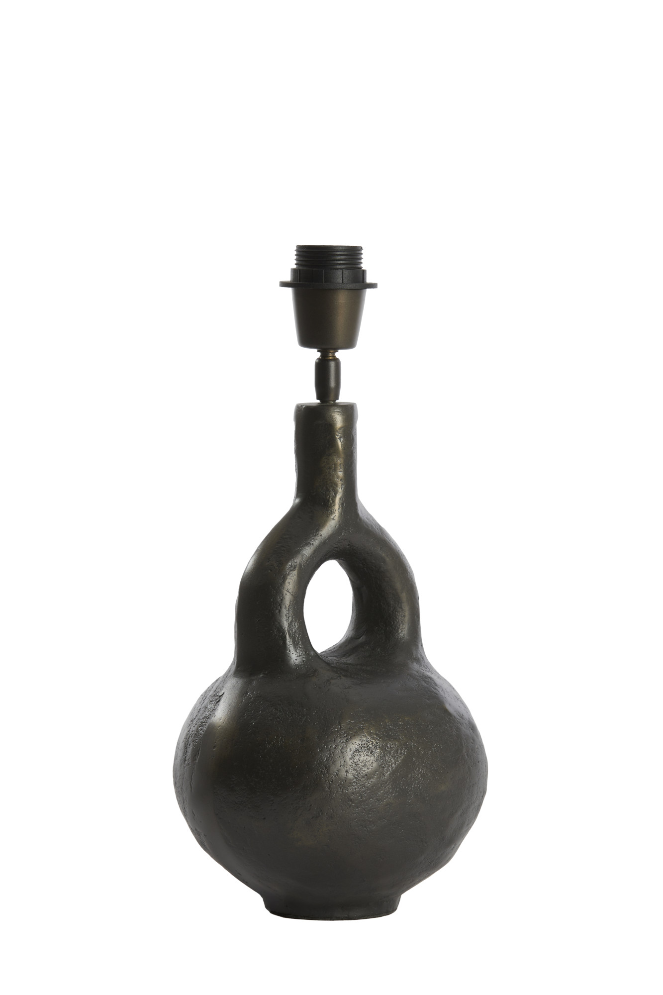 Antiker schwarzer Lampenfuß Light & Living Imola – Bild 3