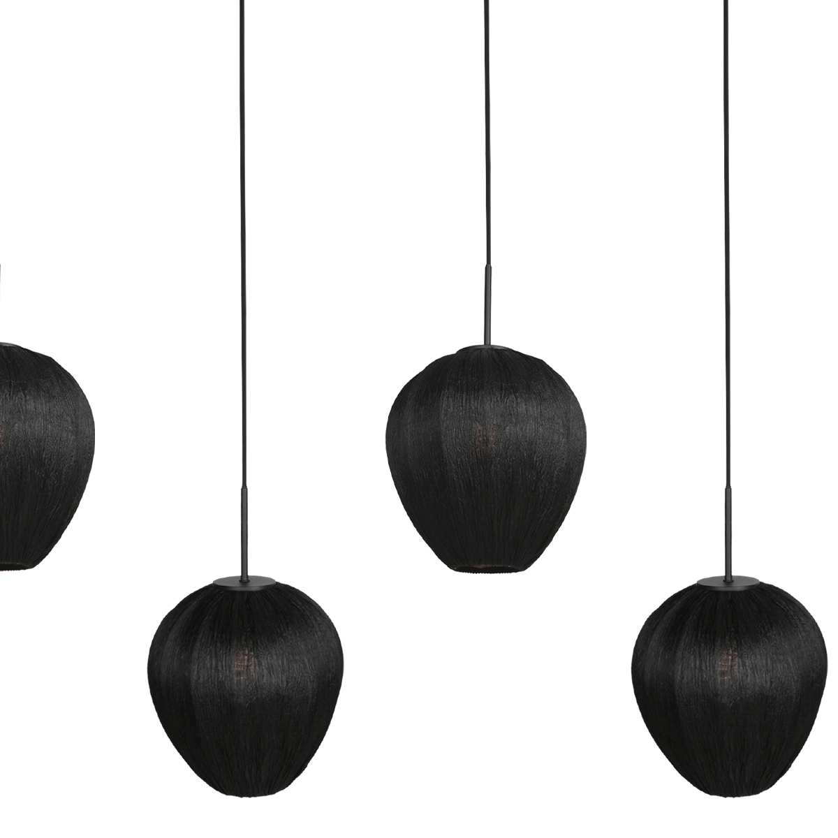 Schlichte Hängeleuchte mit konisch zulaufenden Schirmen Mexlite HaloSwap – Bild 7