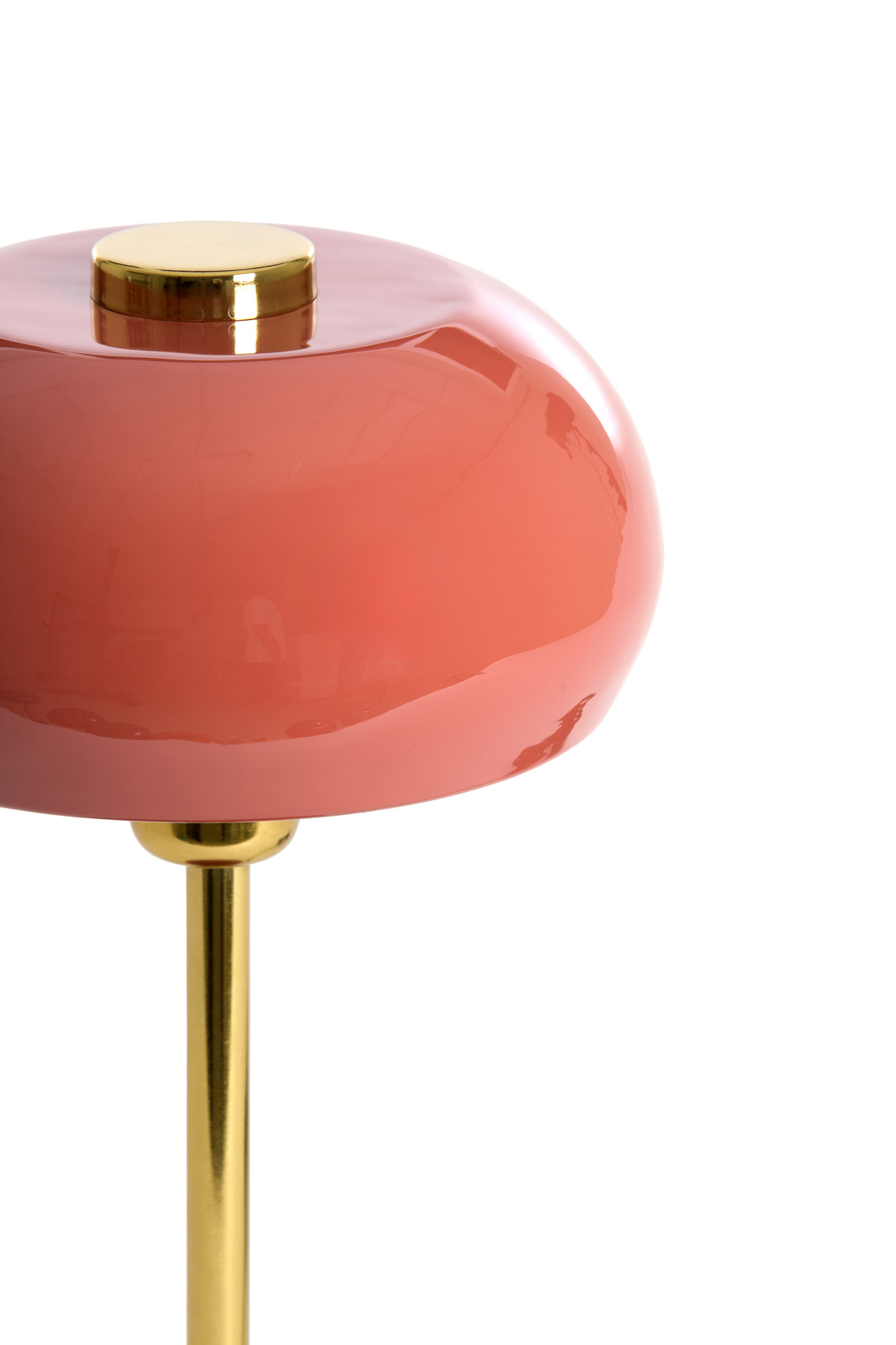 Kupferfarbene Metalllampe mit Glanzfinish Light & Living Surin – Bild 3