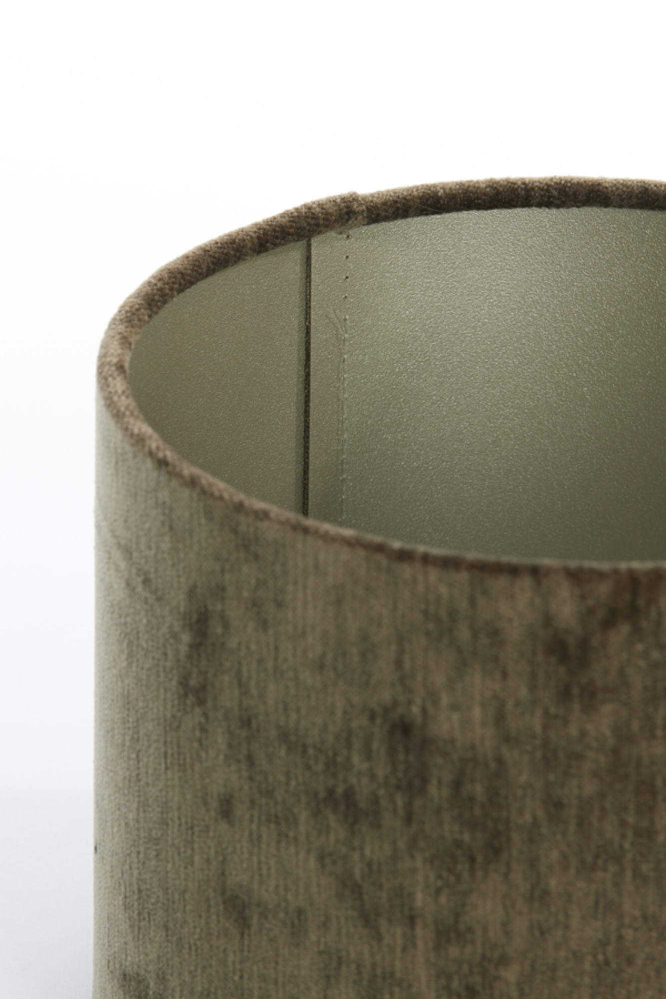 Zylindrische braune Samtlampe Light & Living Bayou – Bild 6