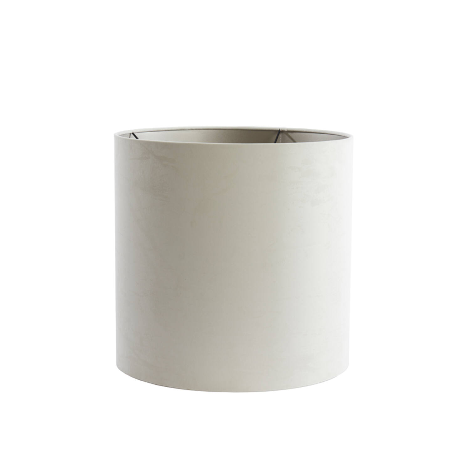 Beige Zylinderschirm Light & Living Velours