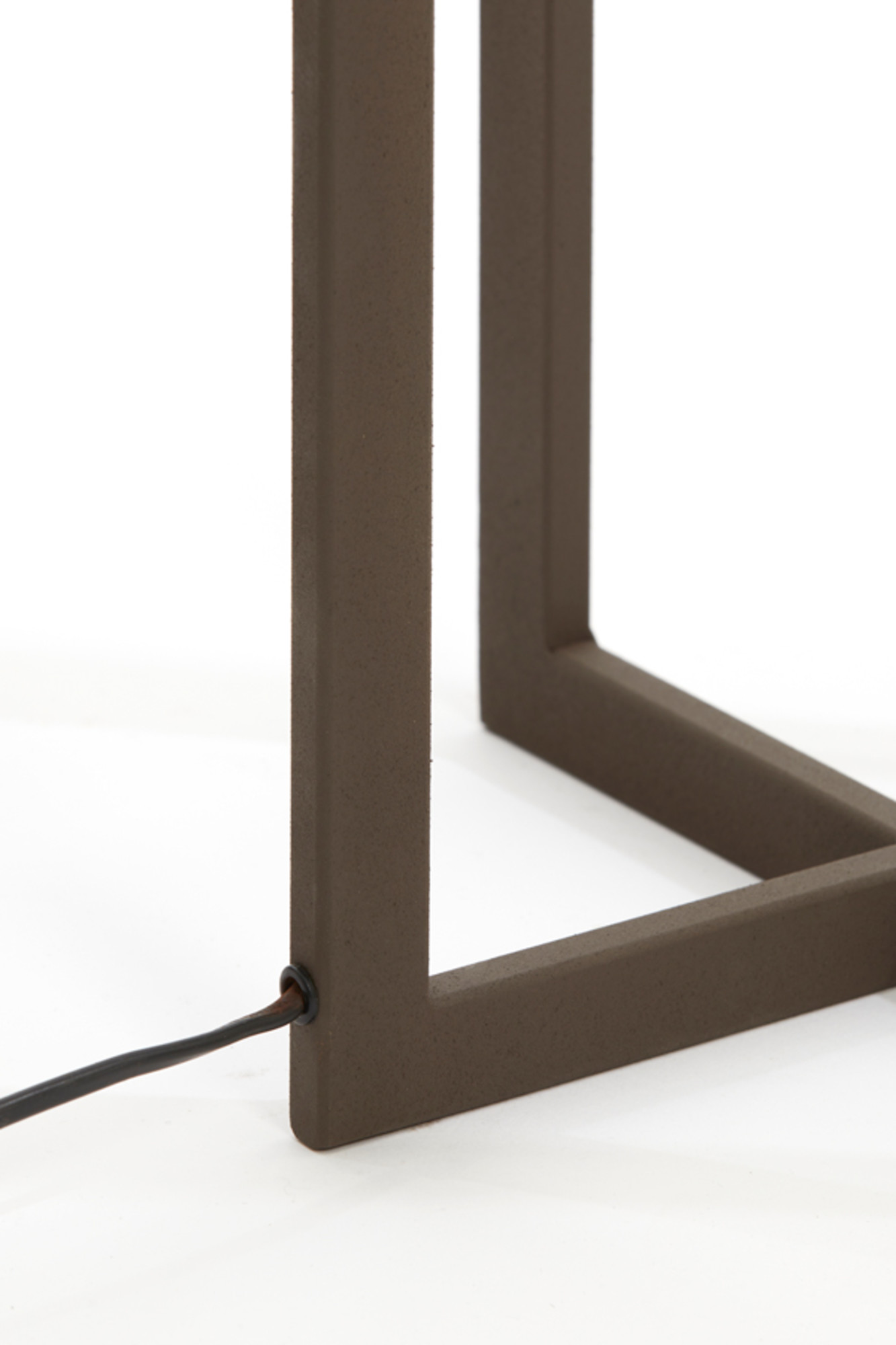 Quadratischer langer Lampenfuß silber Light & Living Mace – Bild 4