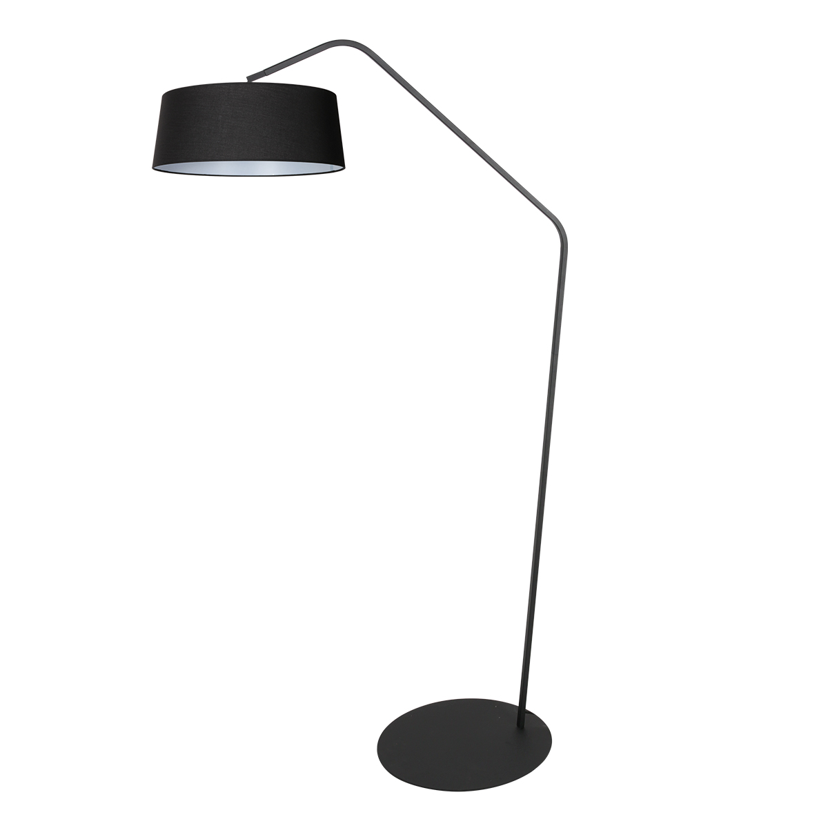 Moderne Lampe mit schwarzem konischem Schirm Anne Lighting ZigZag – Bild 2