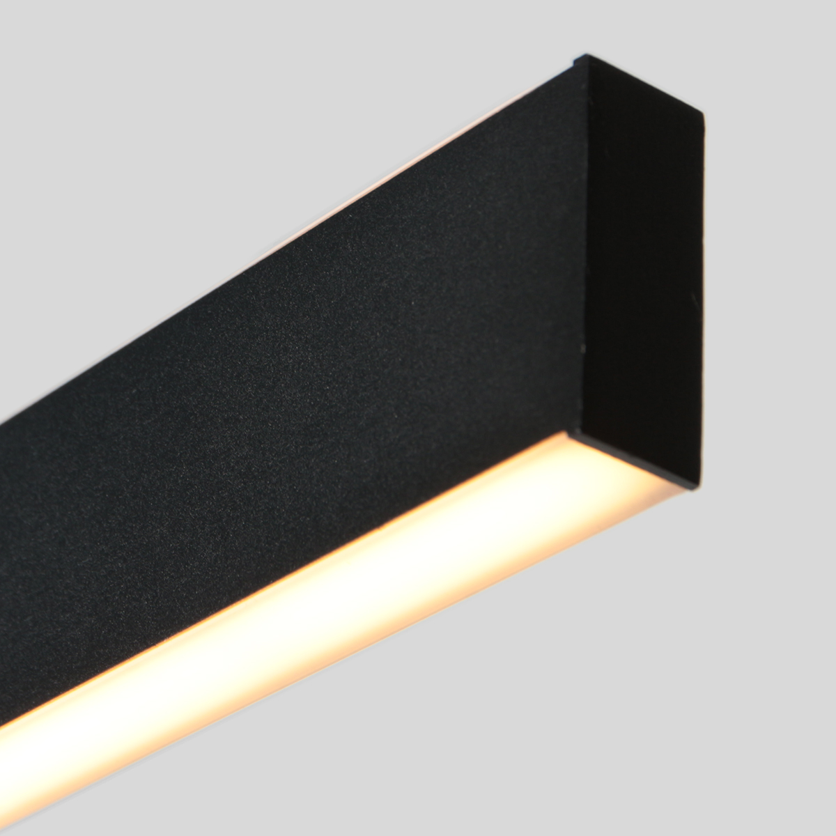 Schwarze Design-Hängeleuchte mit Up- & Downlight Mexlite BirghtLine – Bild 4