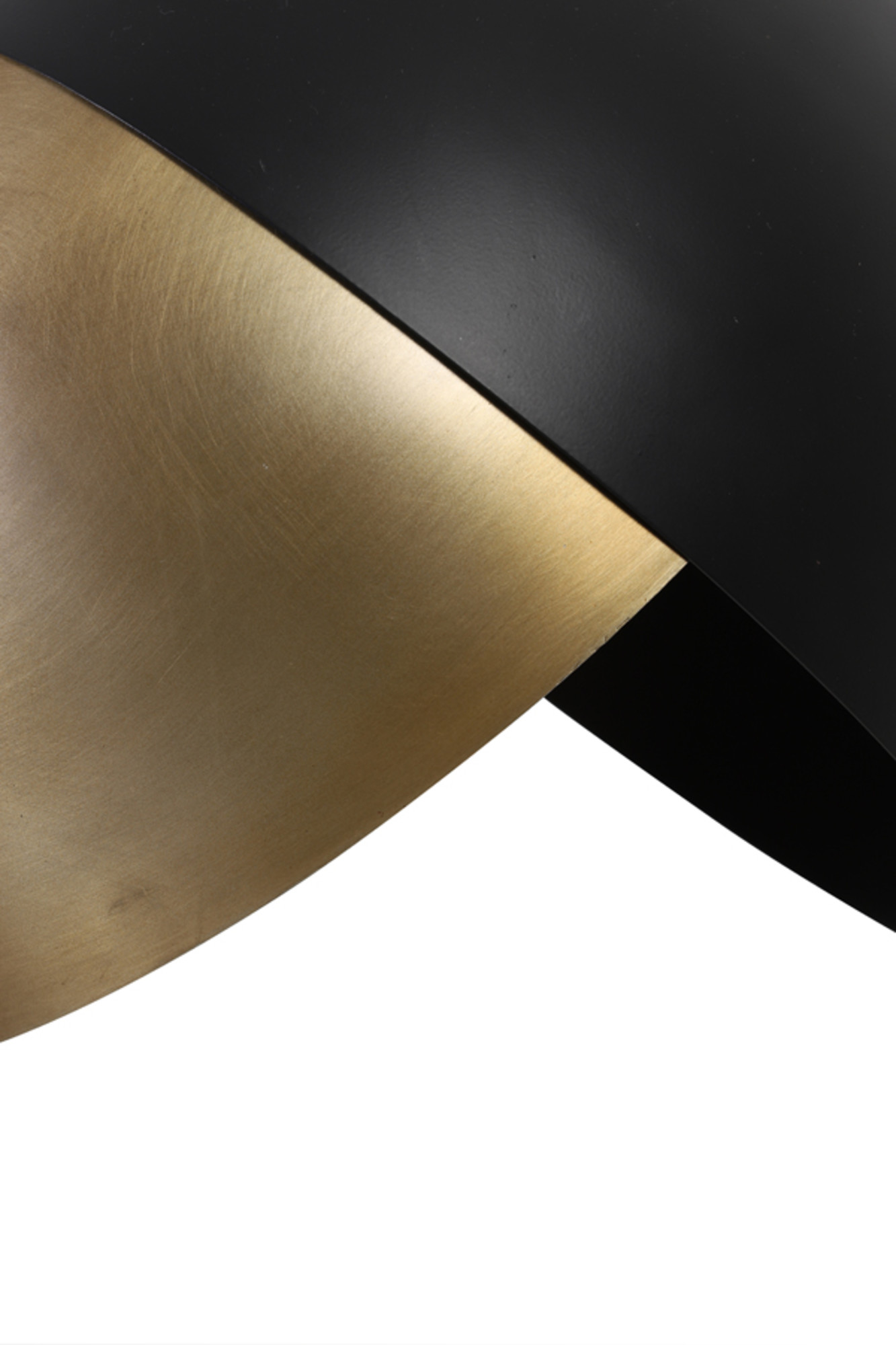 Schwarz-goldene Hängelampe mit geometrischem Stil Light & Living Namco – Bild 4