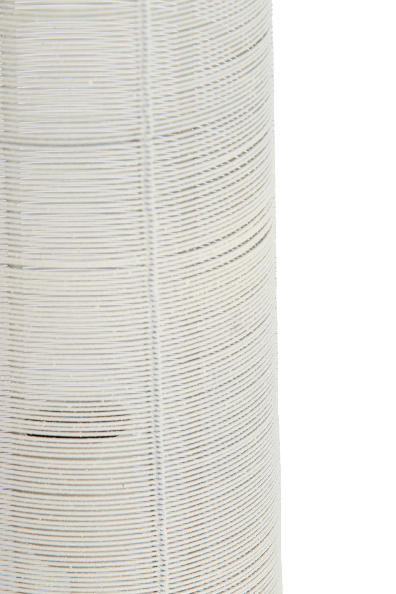 Hohe Tischlampe zylindrisch in Off-White Light & Living Lezuza – Bild 6