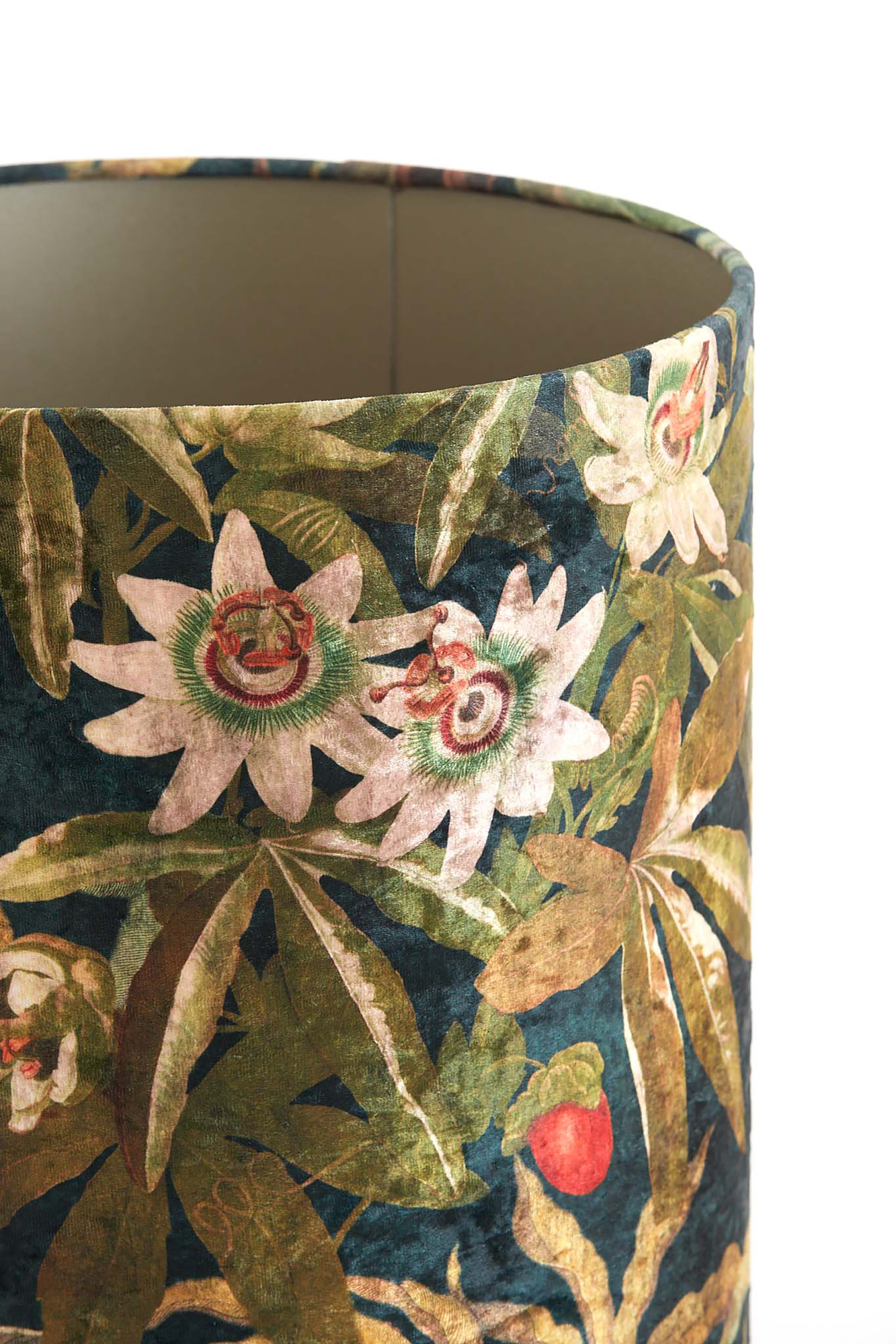 Blumenmuster Lampenschirm Zylinder Light & Living Passion – Bild 6