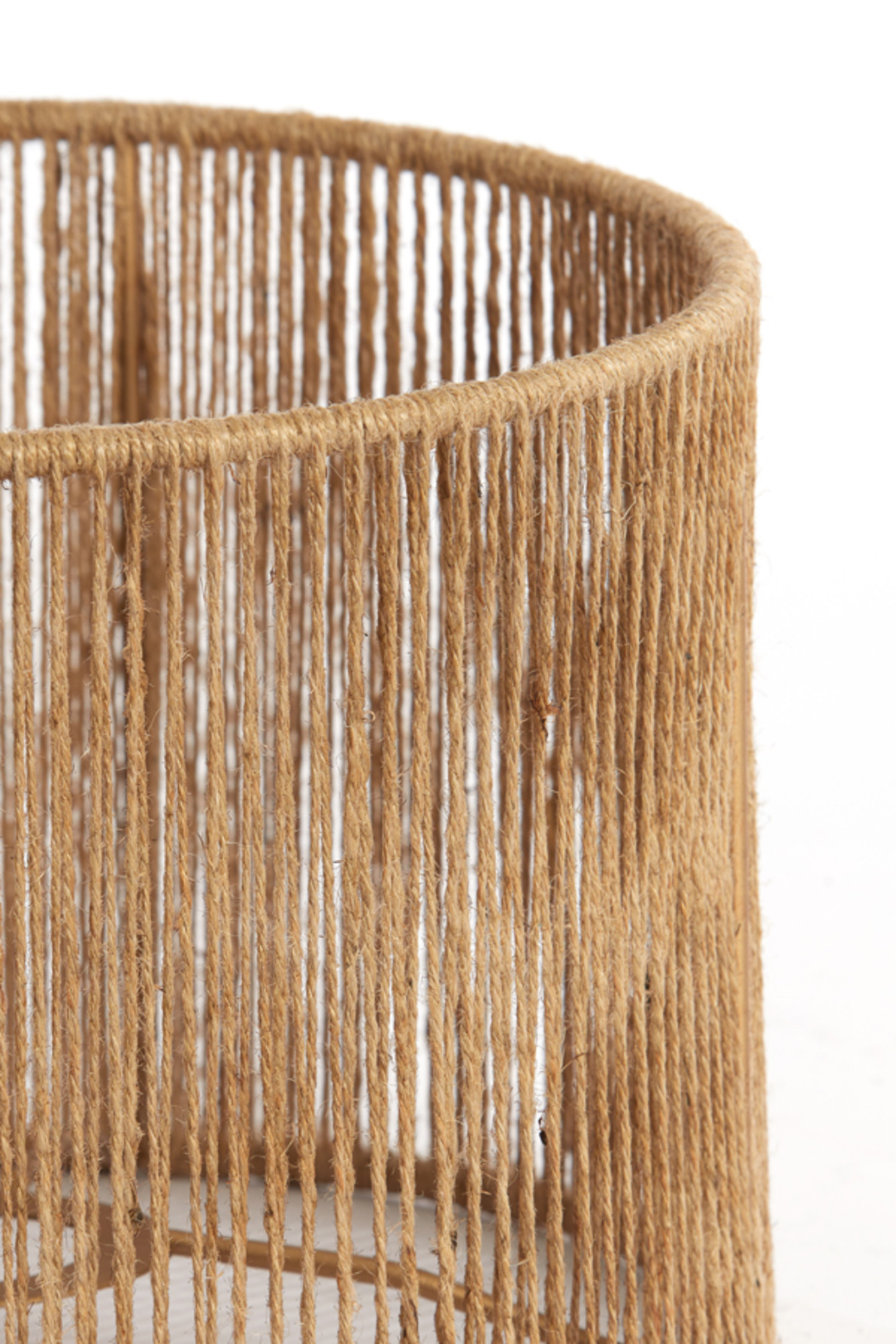 Rattan Lampenschirm zylindrische Form Light & Living Tossa – Bild 6