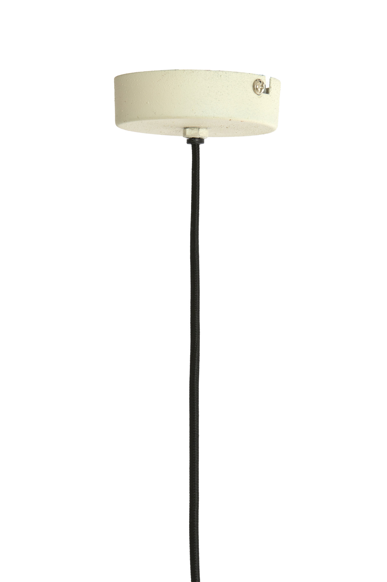 Weiße kompakte Metall-Hängelampe Light & Living Espelo – Bild 6