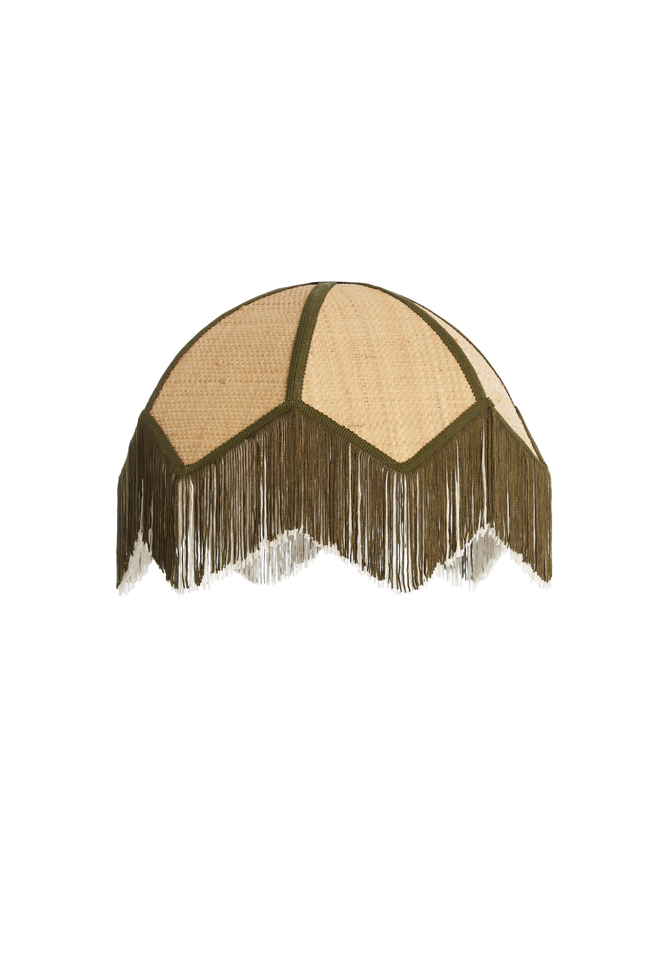 Rattanlampenschirm mit Fransen Light & Living Sulina – Bild 2