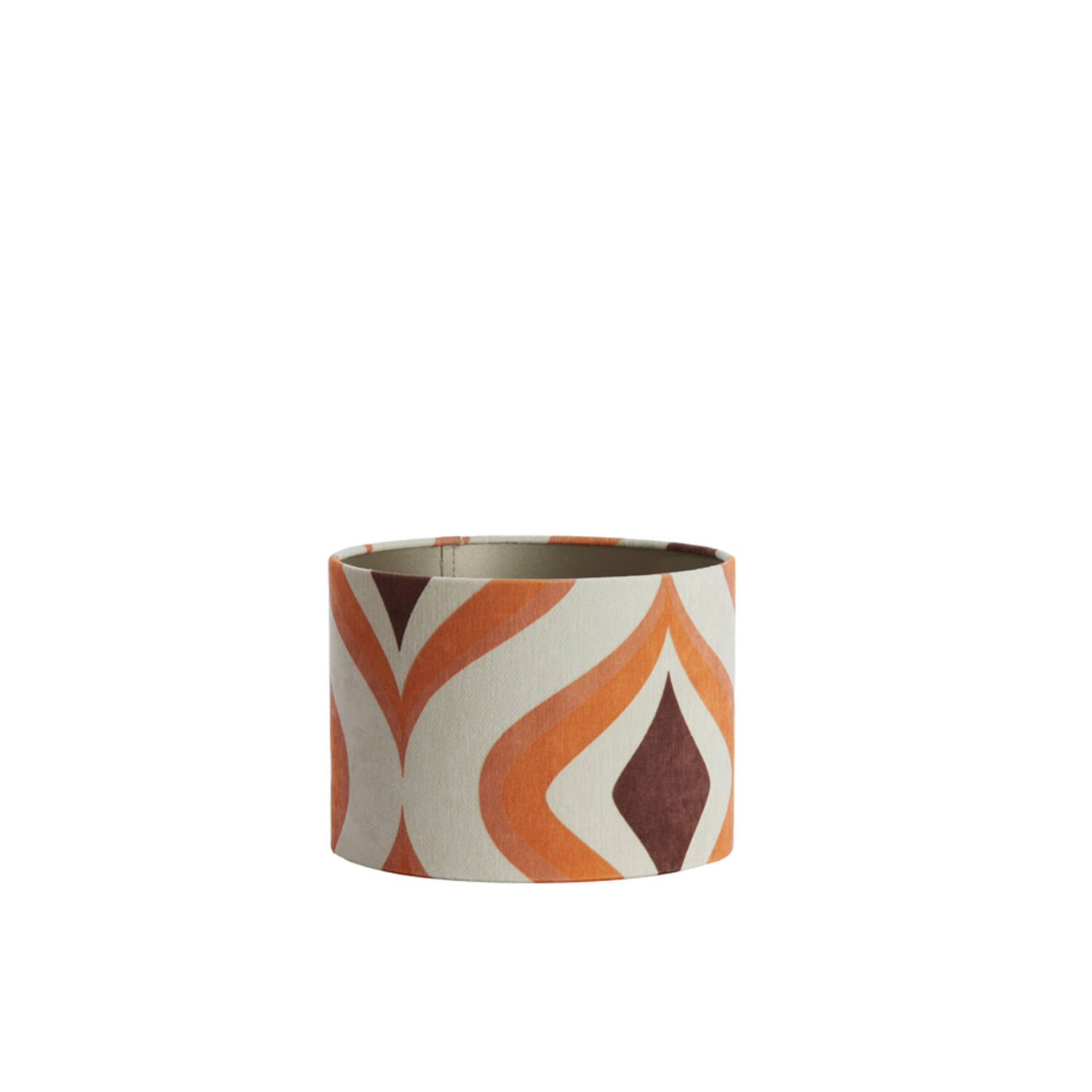 Retro-Muster Lampenschirm zylindrisch Light & Living Cookie