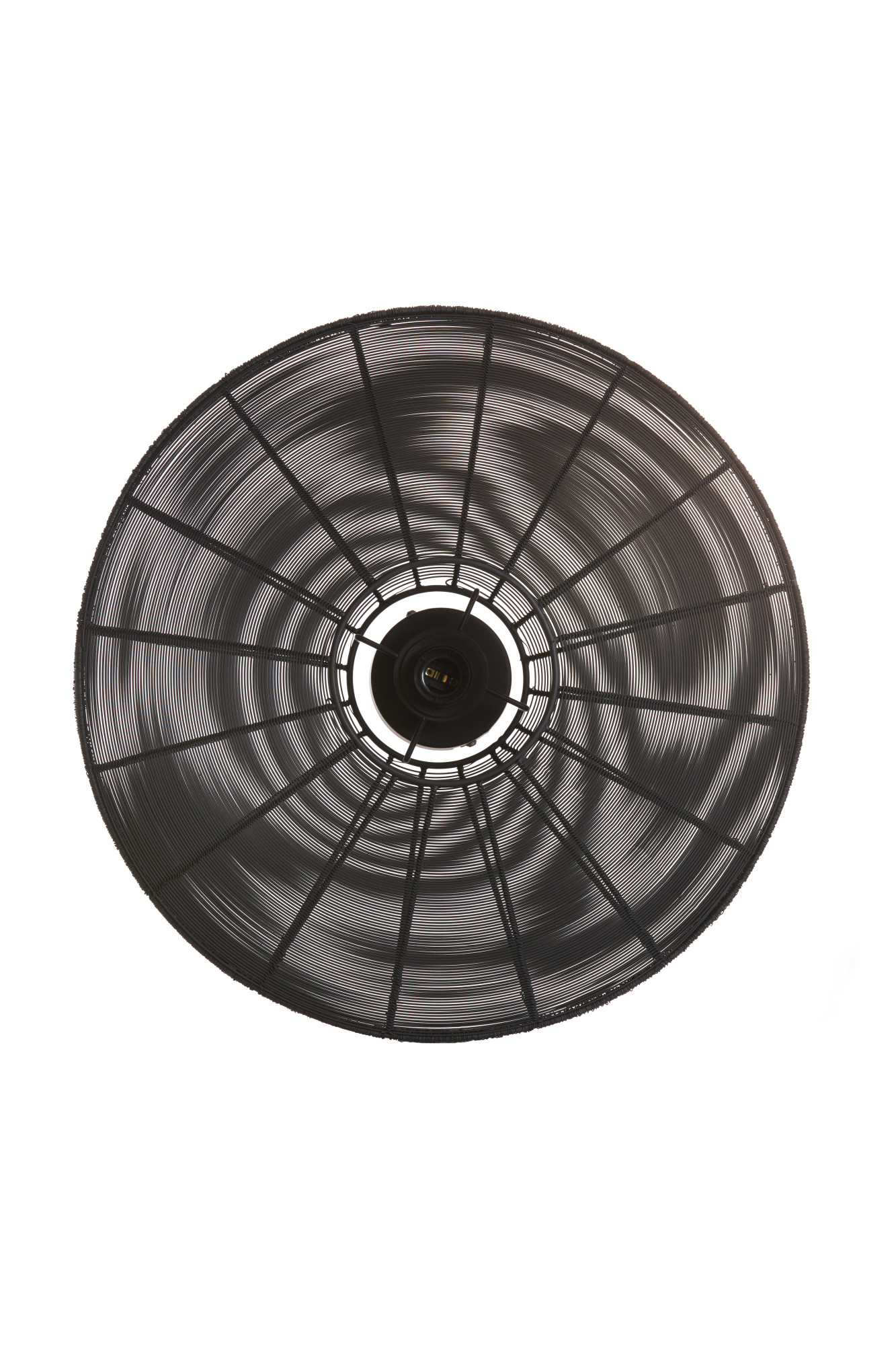 Schwarze Deckenleuchte mit Flechtstruktur Light & Living Bahala – B. 51 cm – Bild 3