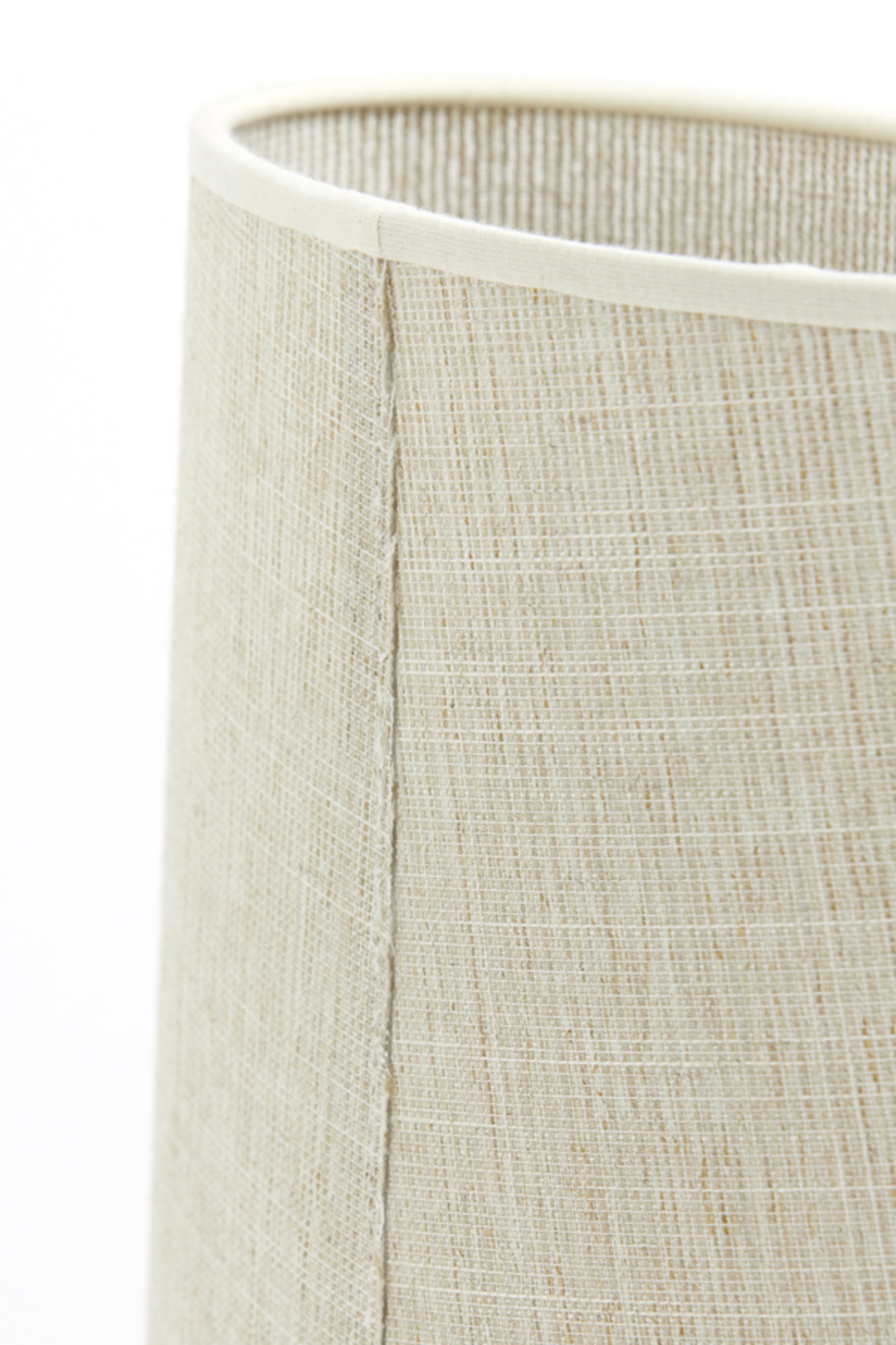 Cremefarbene Stofflampenschirm Light & Living Breska – Bild 6