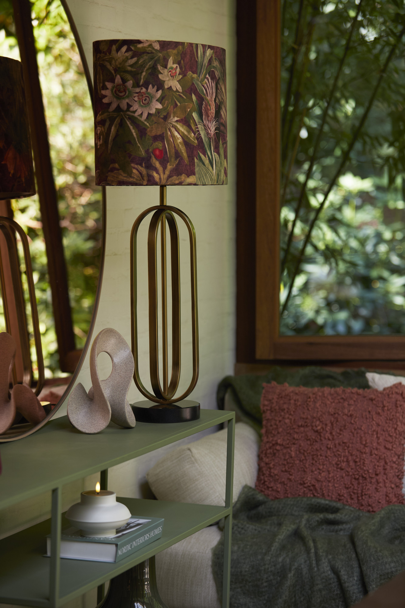 Lampenschirm tropisches Muster Light & Living Passion – Bild 4