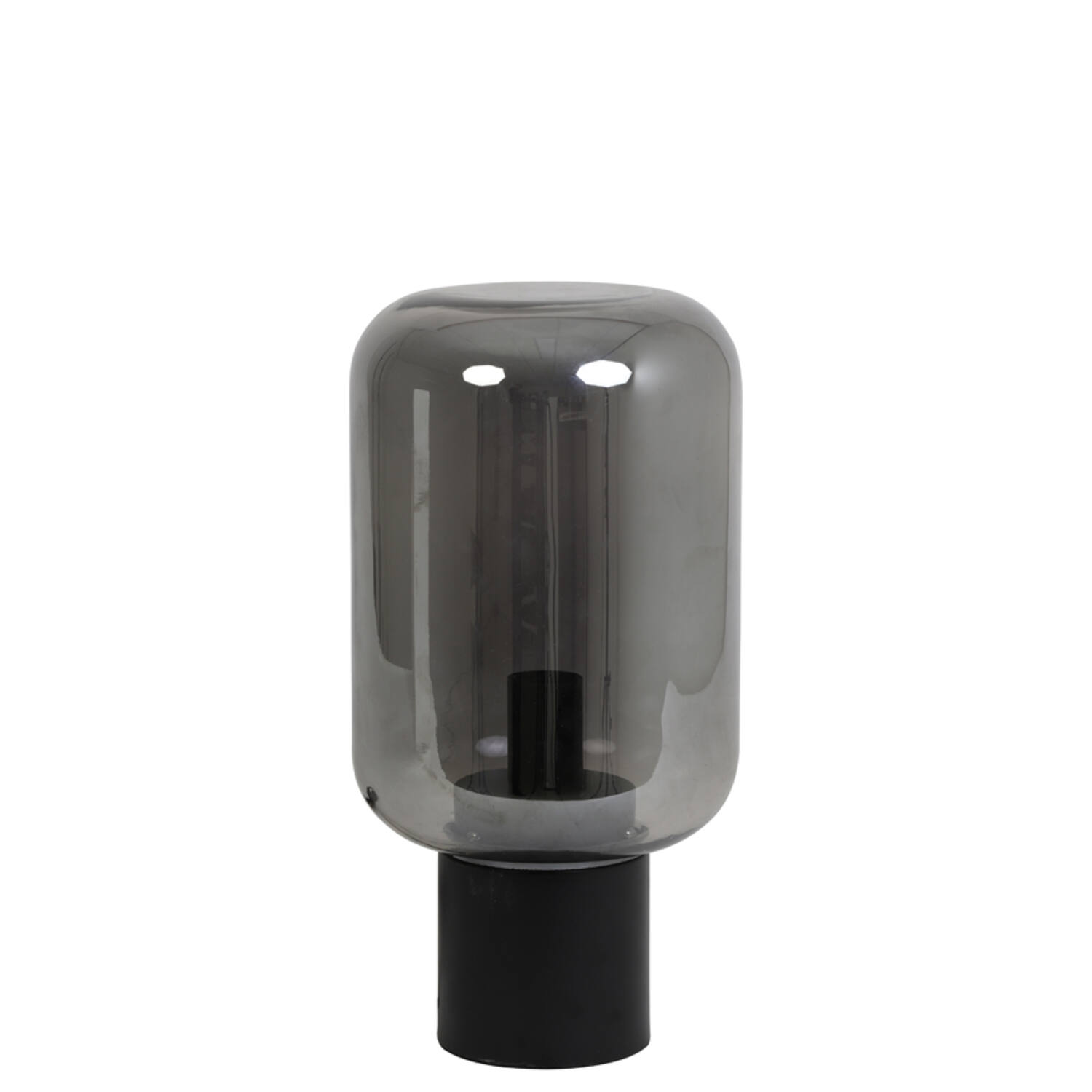 Zylindrische Rauchglaslampe Light & Living Arturan