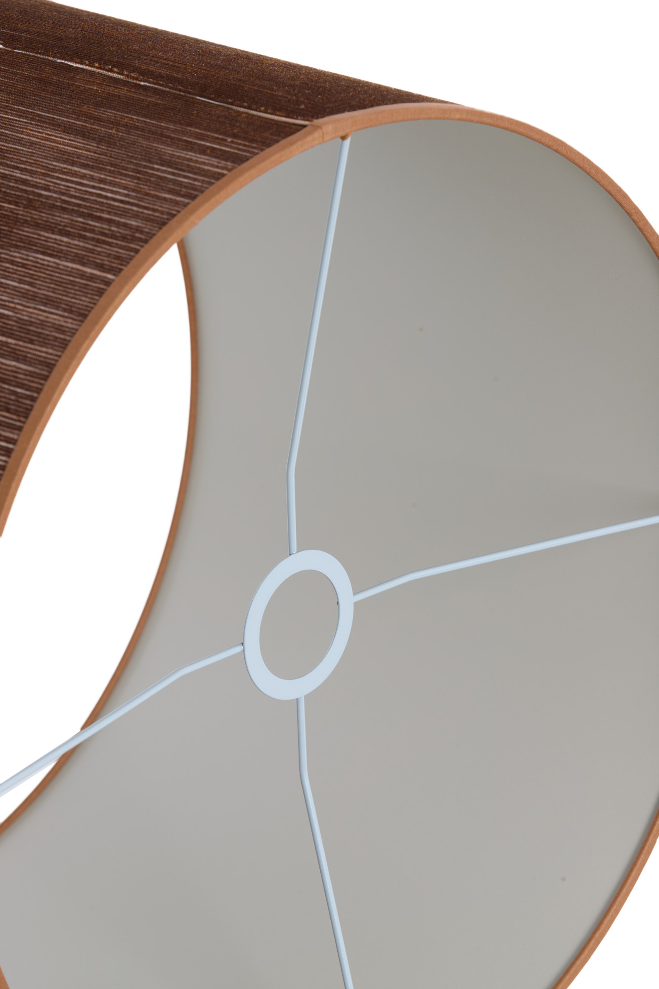 Zylindrische Lampenschirm in brauner Farbe Light & Living Penny – Bild 6