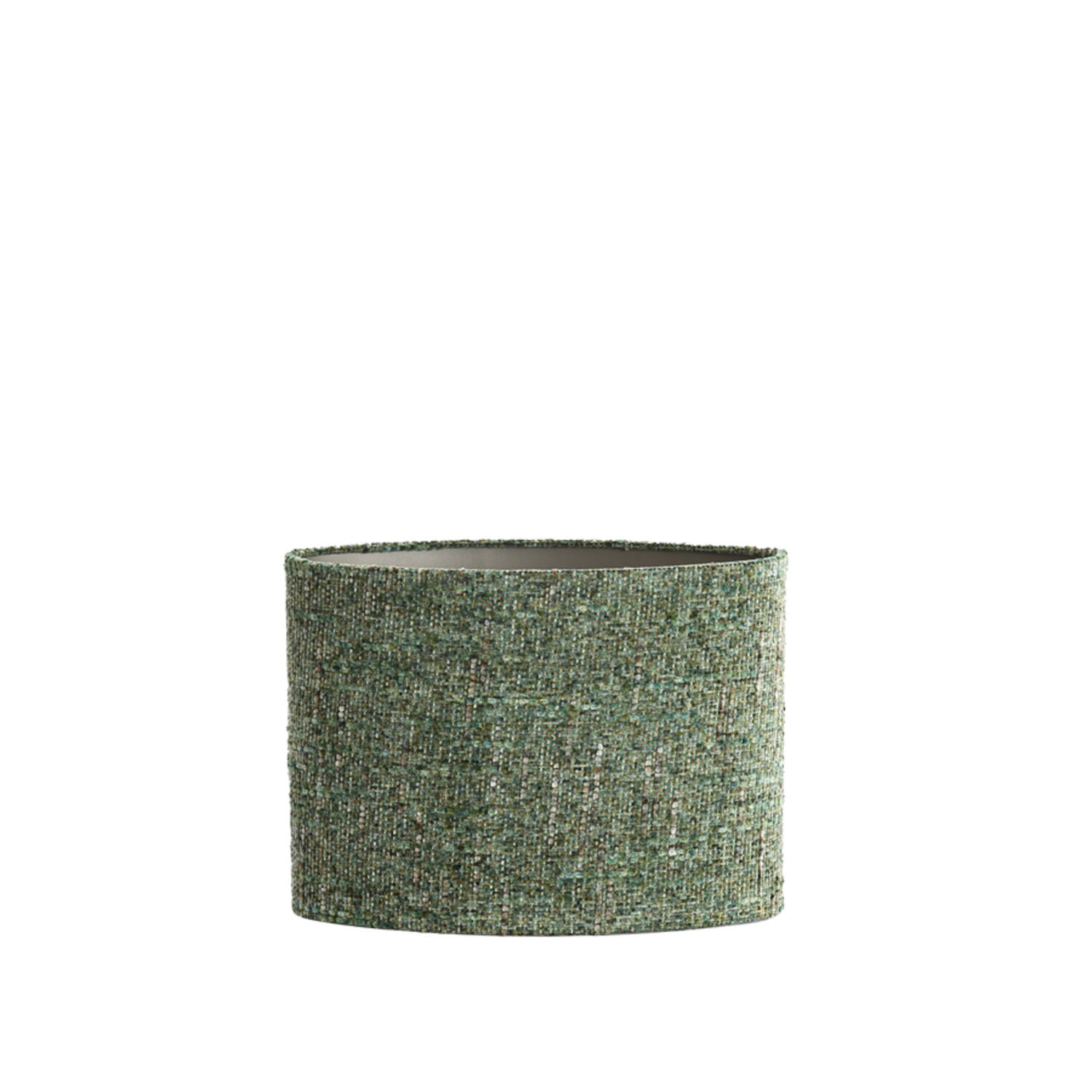 Grüner Stoff zylindrischer Lampenschirm Light & Living Osire