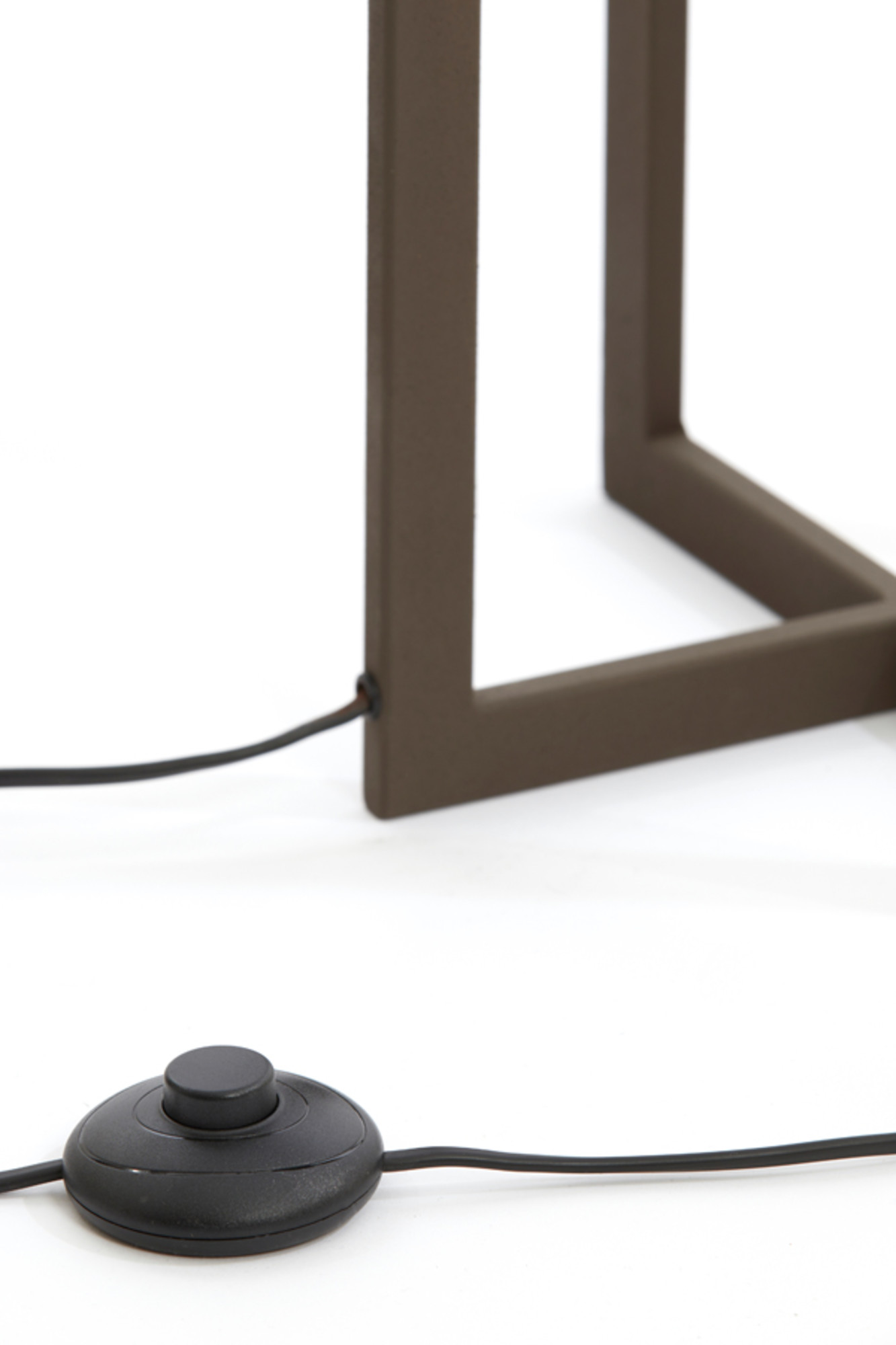 Quadratischer langer Lampenfuß silber Light & Living Mace – Bild 6