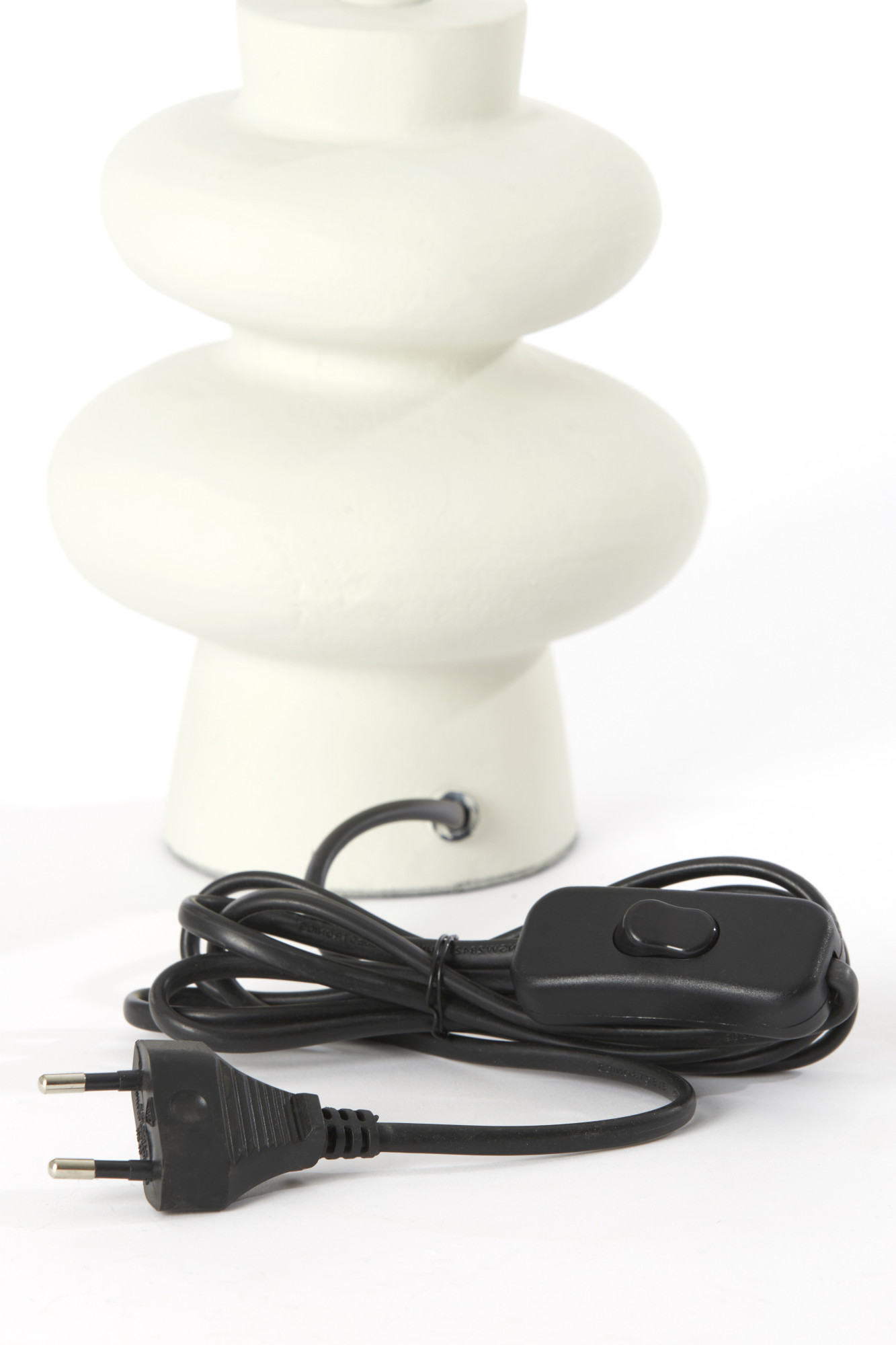 Moderne Lampenfuß keramisch weiß Light & Living Olona – Bild 6