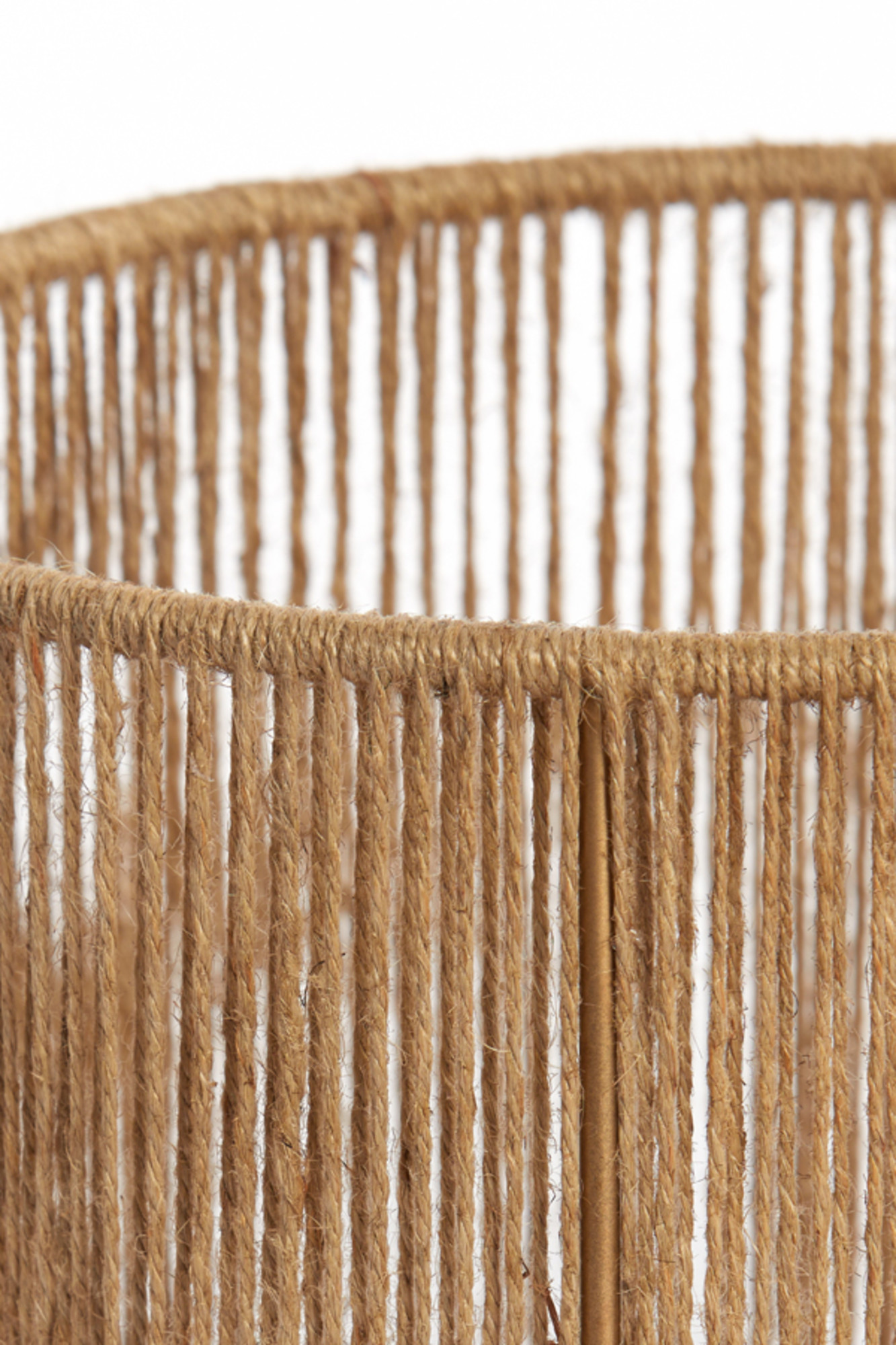 Rattan Lampenschirm zylindrische Form Light & Living Tossa – Bild 7