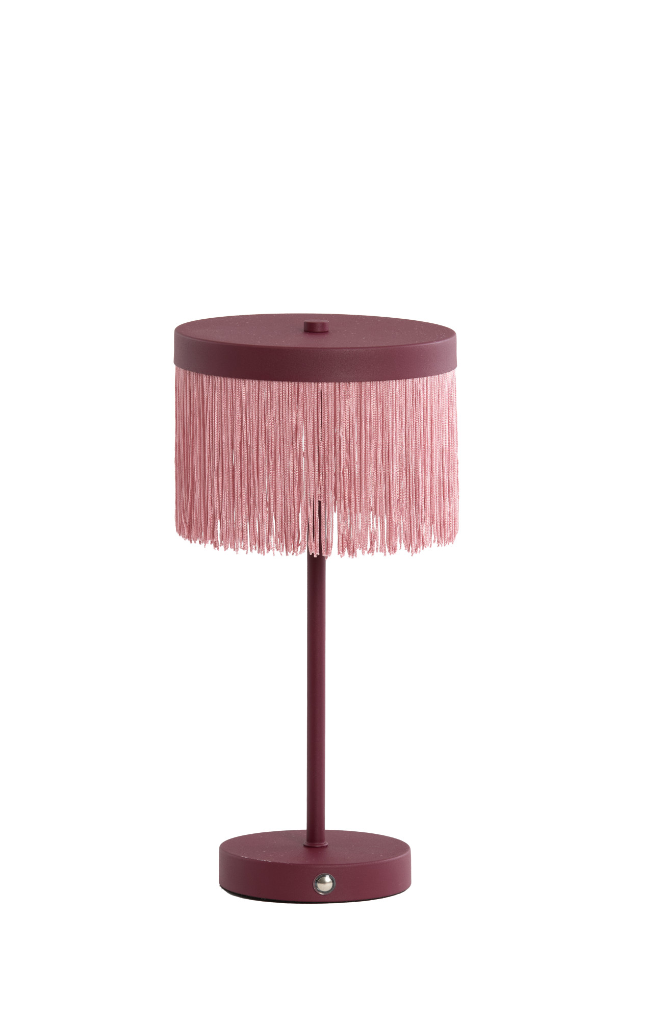 Rosafarbene Tischlampe mit Fransen Light & Living Diny – Bild 2