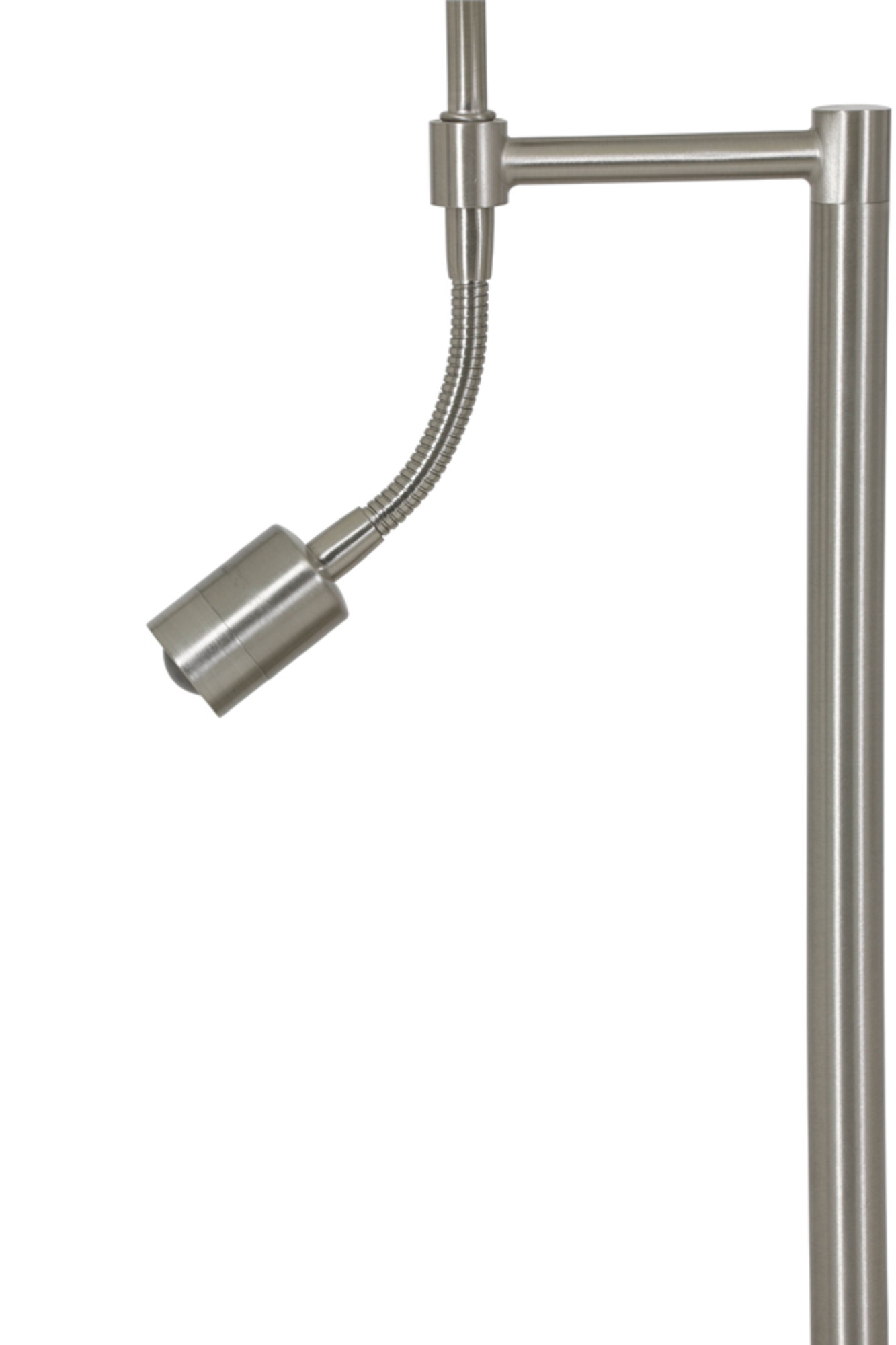 Stahlfarbene Leuchte mit Leselampe Light & Living Calgary – Bild 4