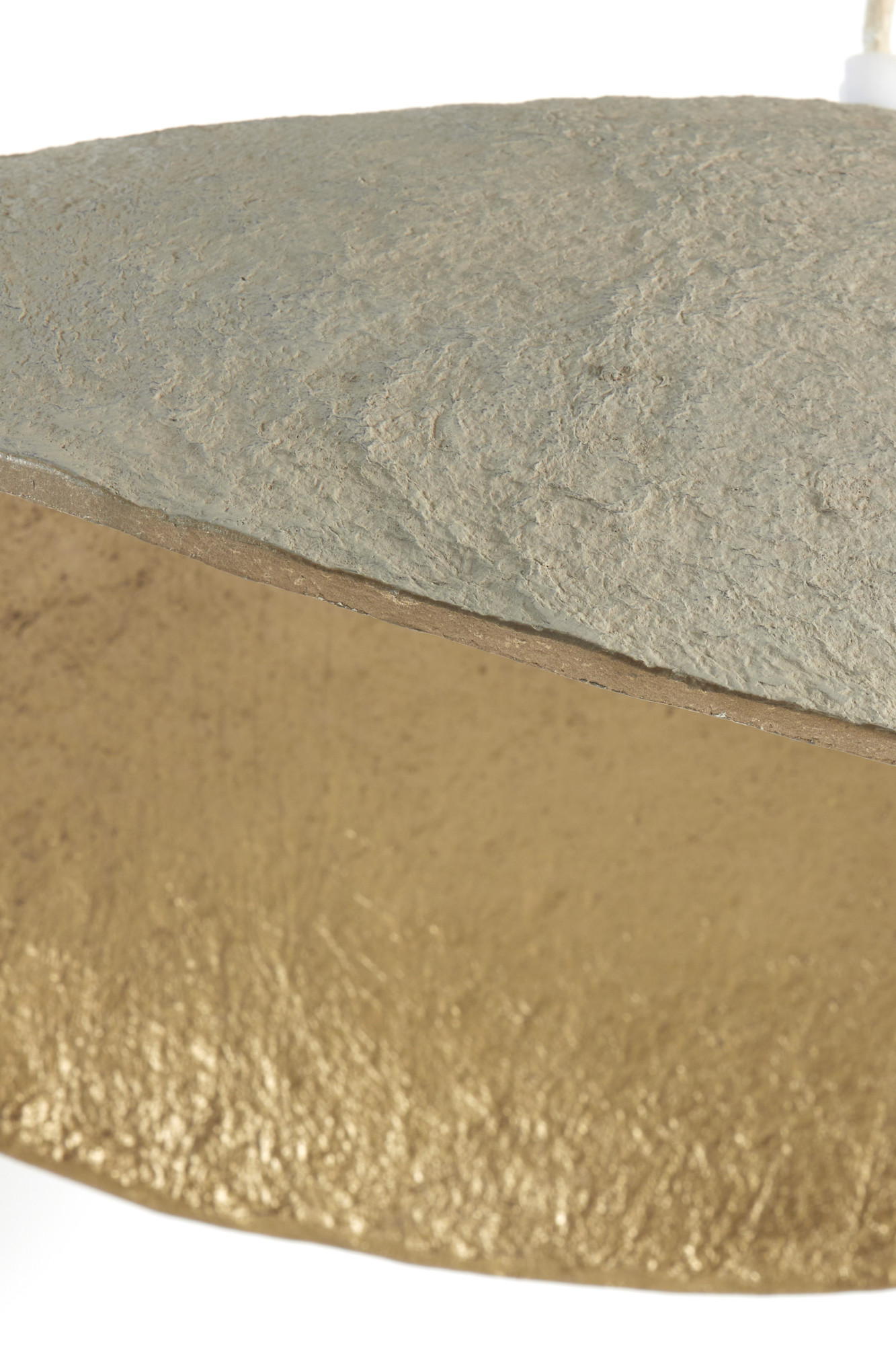 Kompakte organische Hängelampe in Beige Light & Living Lonia – Bild 6