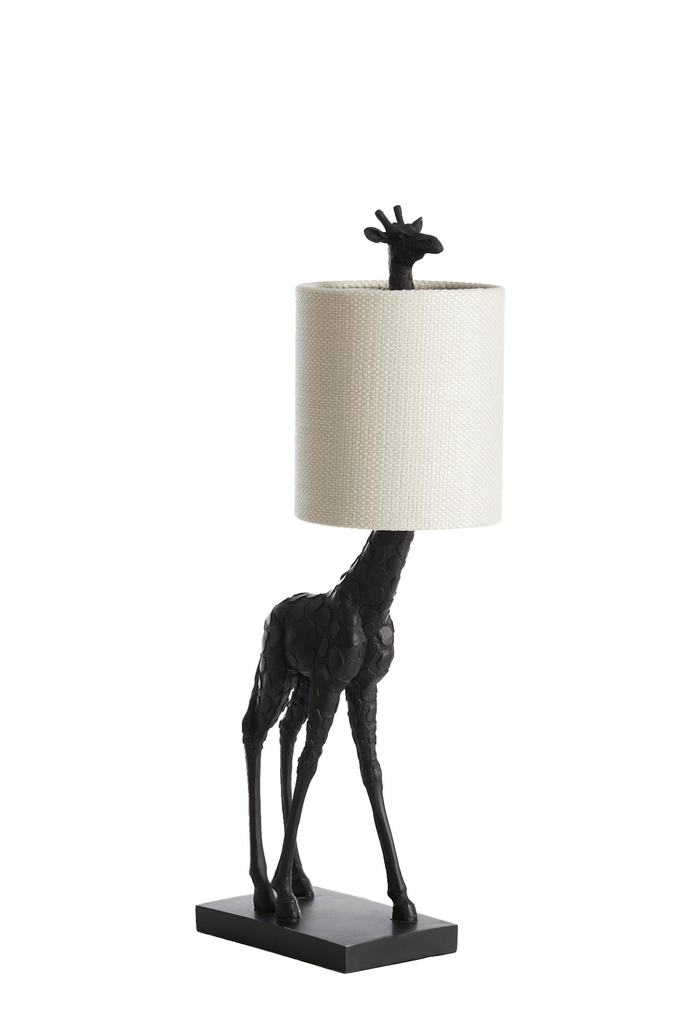 Schwarze Giraffen-Tischlampe Light & Living Giraffe – Bild 3