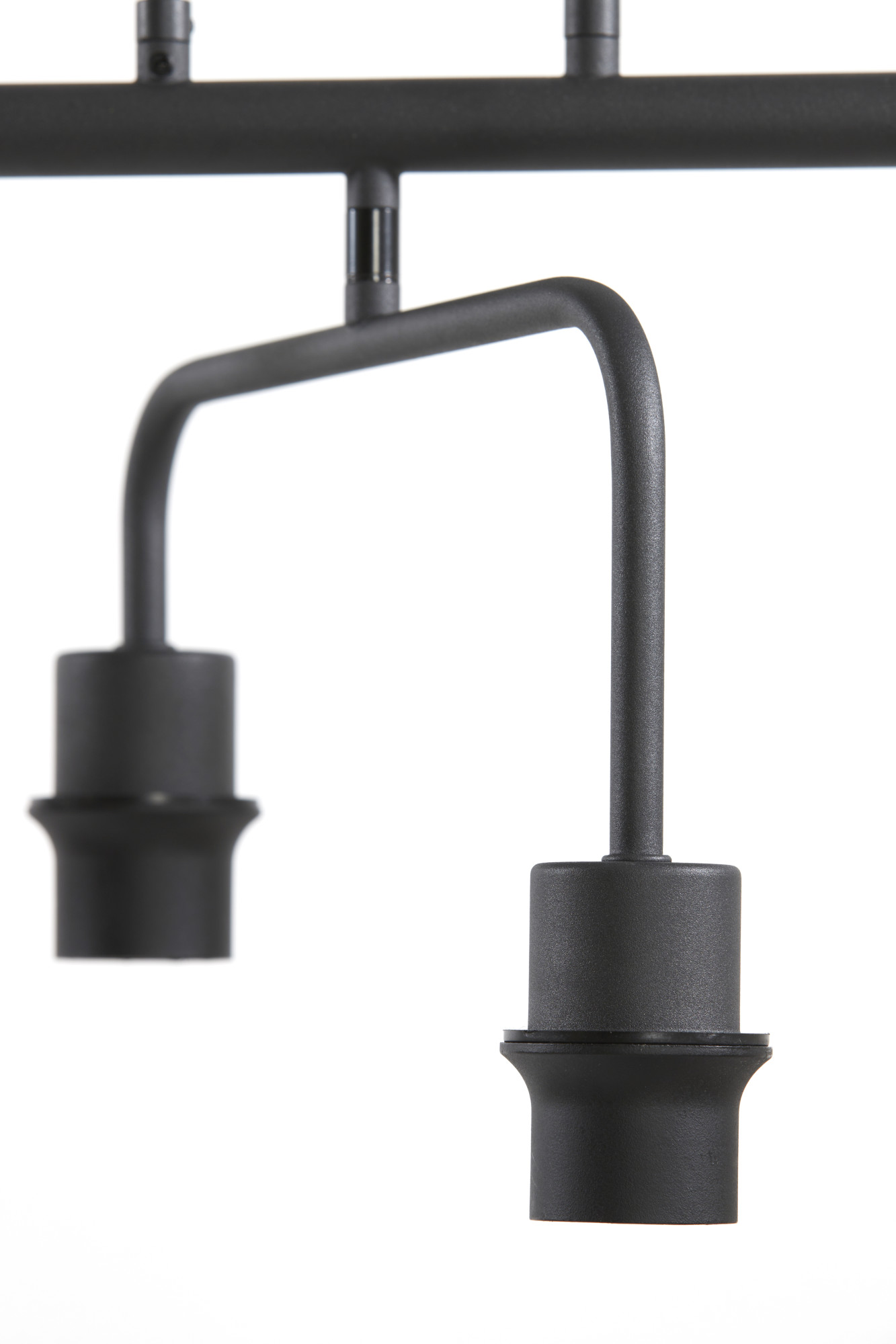 Moderne schwarze Hängelampe mit Schienensystem Light & Living Edisa – Bild 4