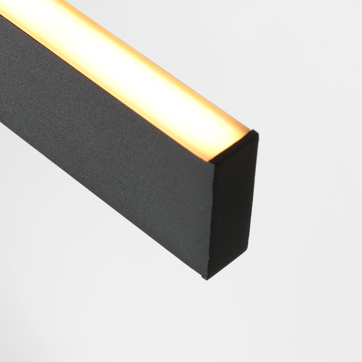 Schwarze Design-Hängeleuchte mit Up- & Downlight Mexlite BirghtLine – Bild 3