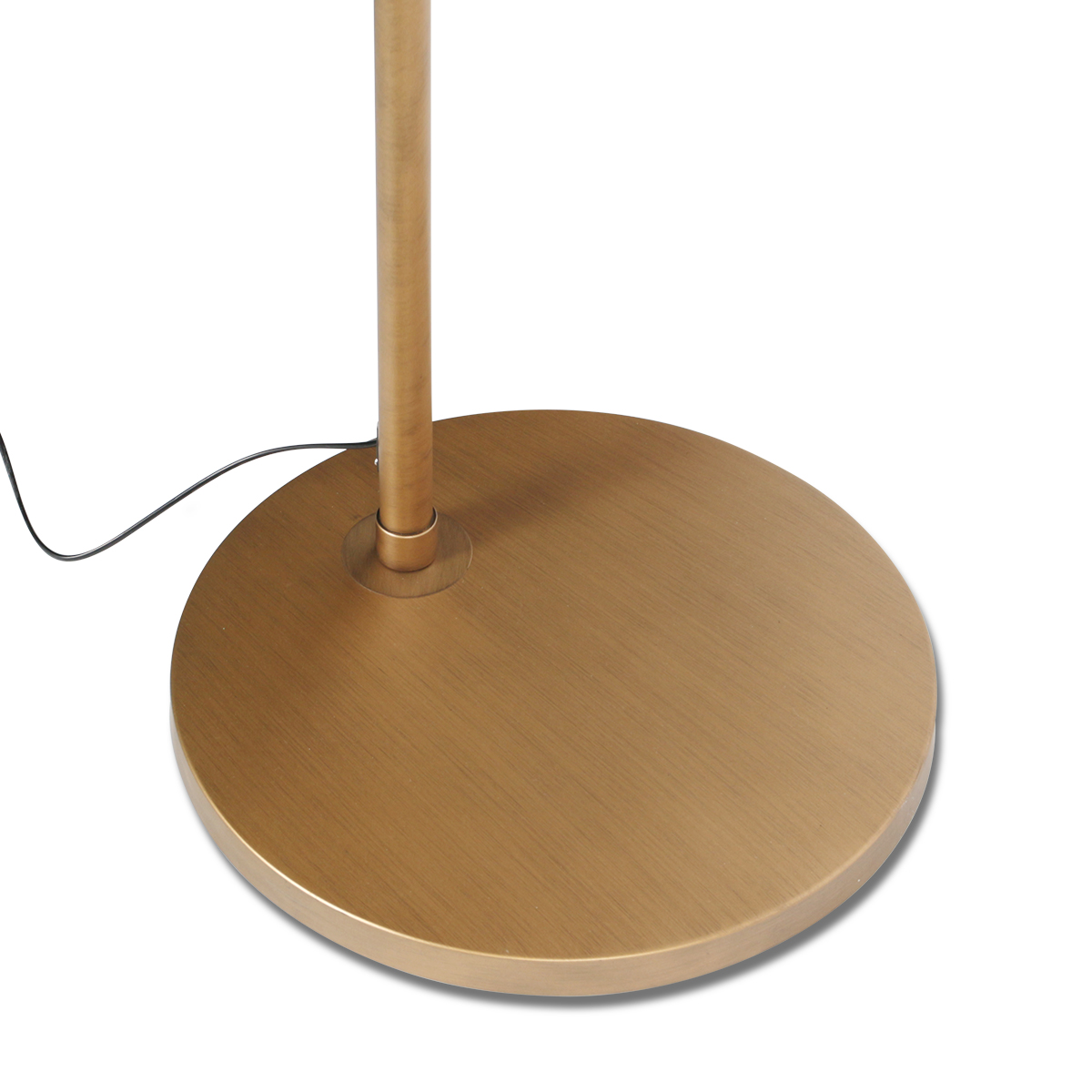 Bogenlampe Bronze mit weißem Stoffschirm Steinhauer Sparkled Light – Bild 13