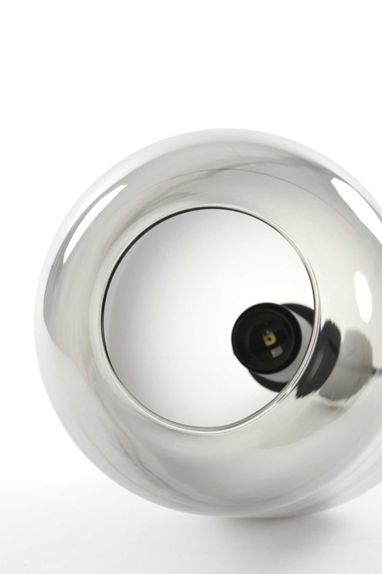 Graue Glas-Hängelampe mit elegantem Ausdruck Light & Living Lekar – Bild 8