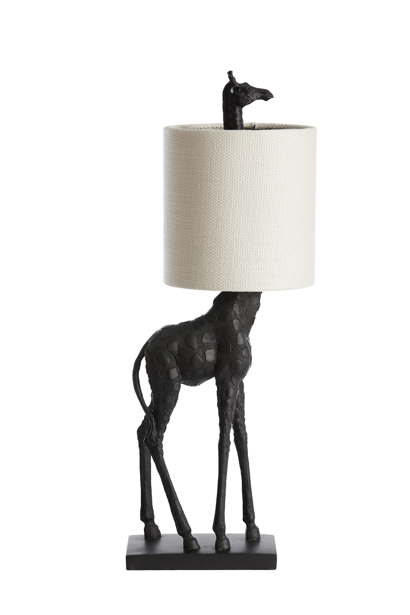 Giraffen-Tischleuchte mit weißem Schirm Light & Living Giraffe – Bild 2