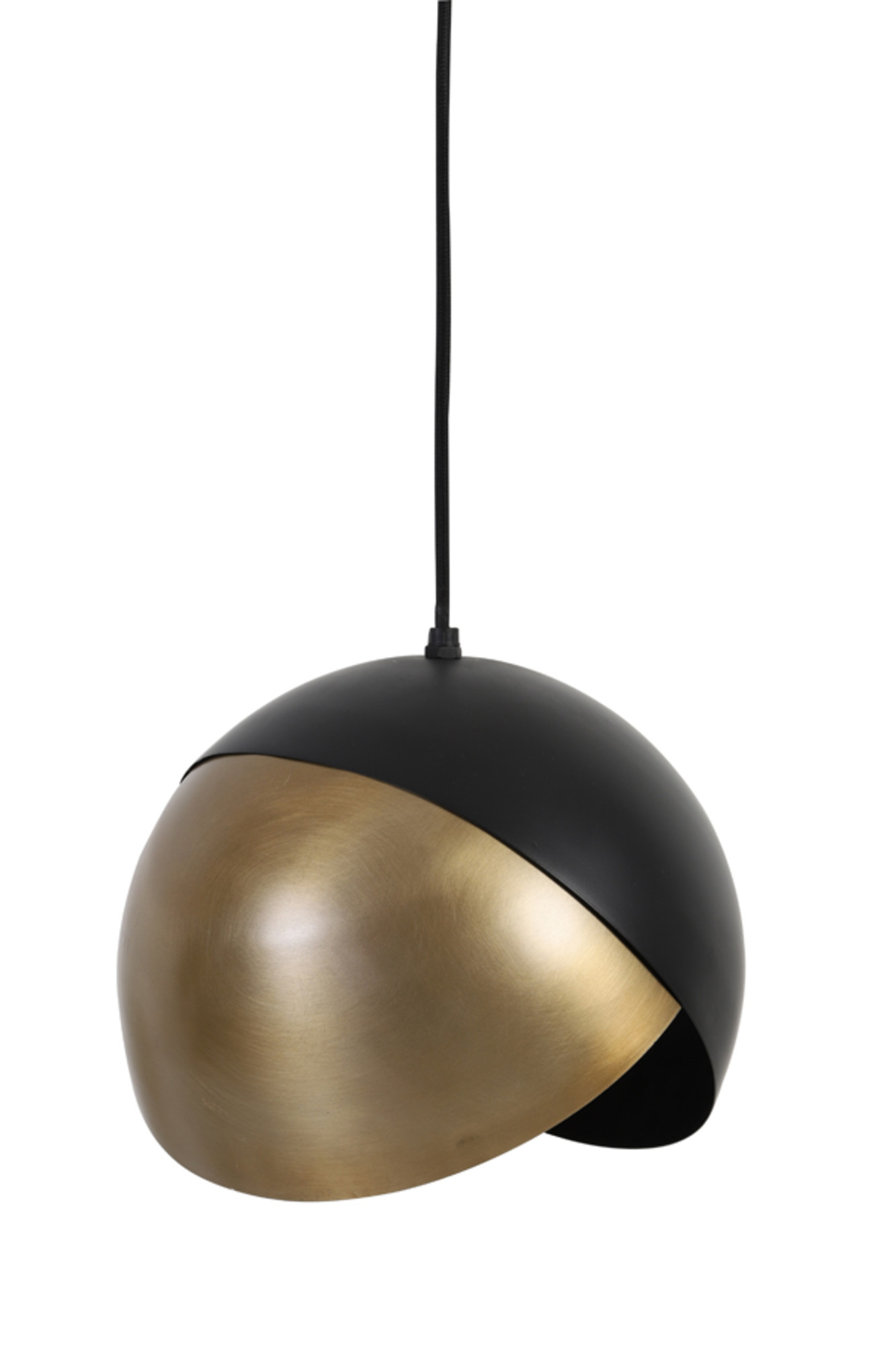 Moderne Hängelampe in Schwarz und Gold Light & Living Namco – Bild 2