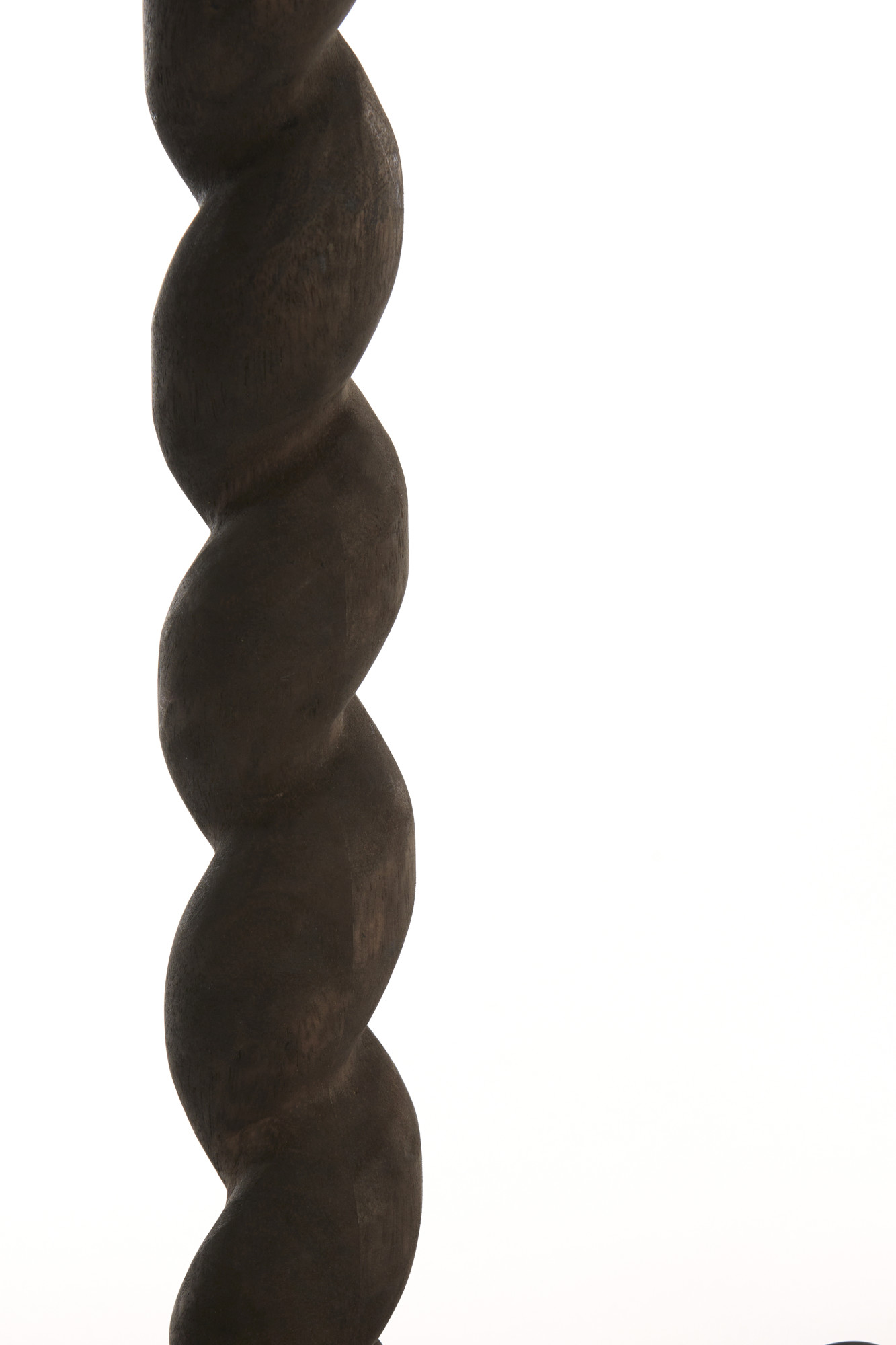 Schwarzer gedrehter Lampenfuß Light & Living Nanno – Bild 4