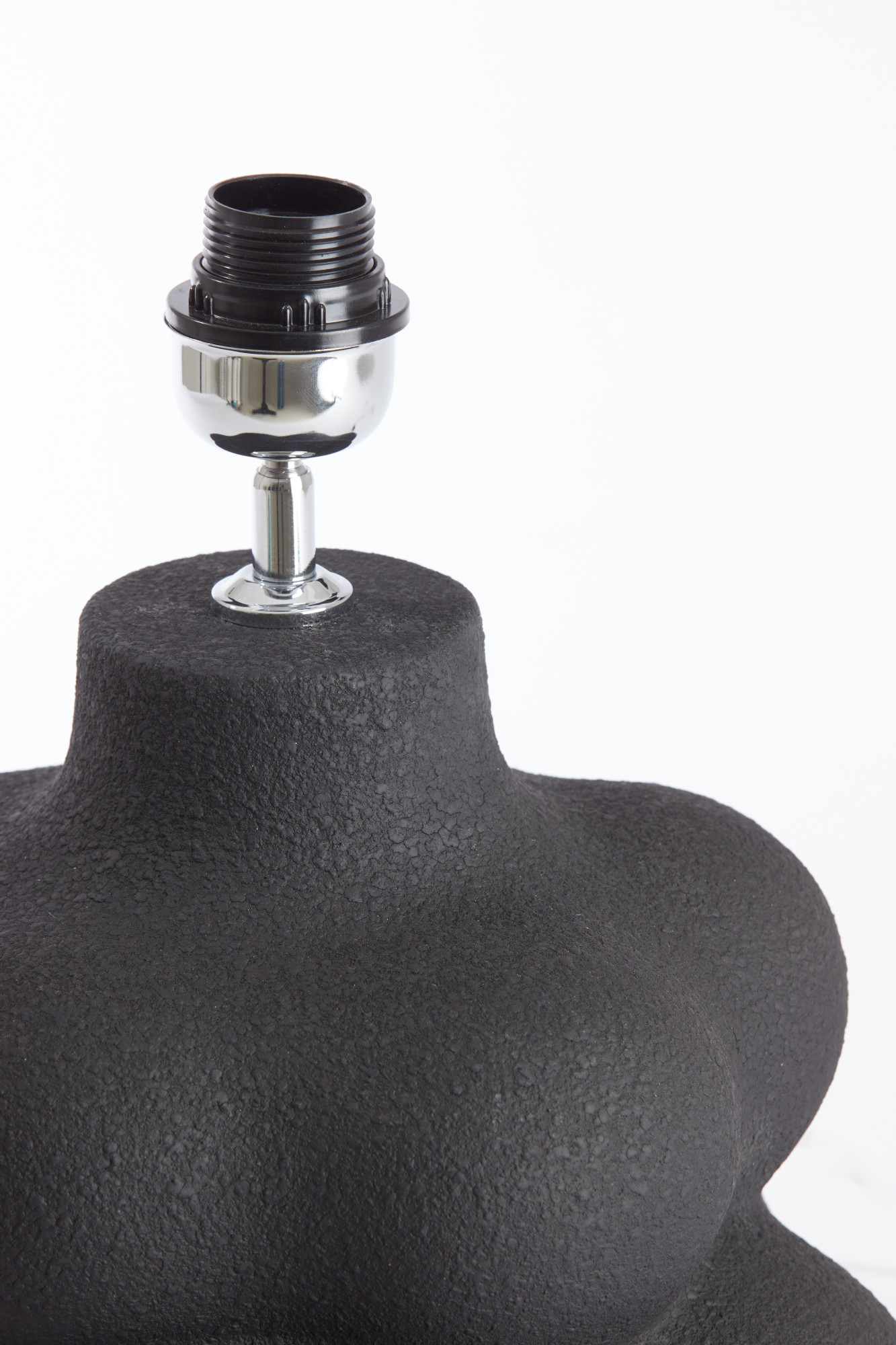 Moderne schwarze Tischlampenbasis Light & Living Carilo – Bild 3