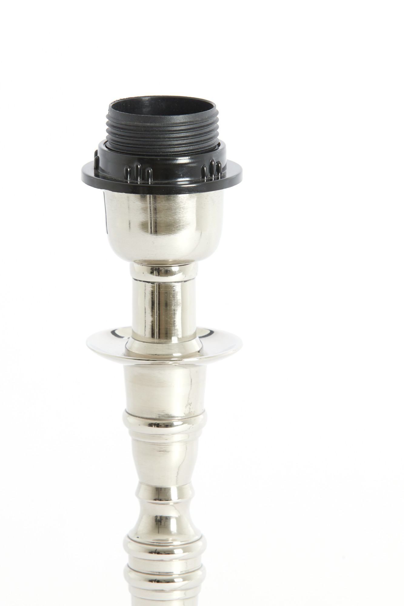 Silberner Lampenfuß klassisches Design Light & Living Delhi – Bild 4