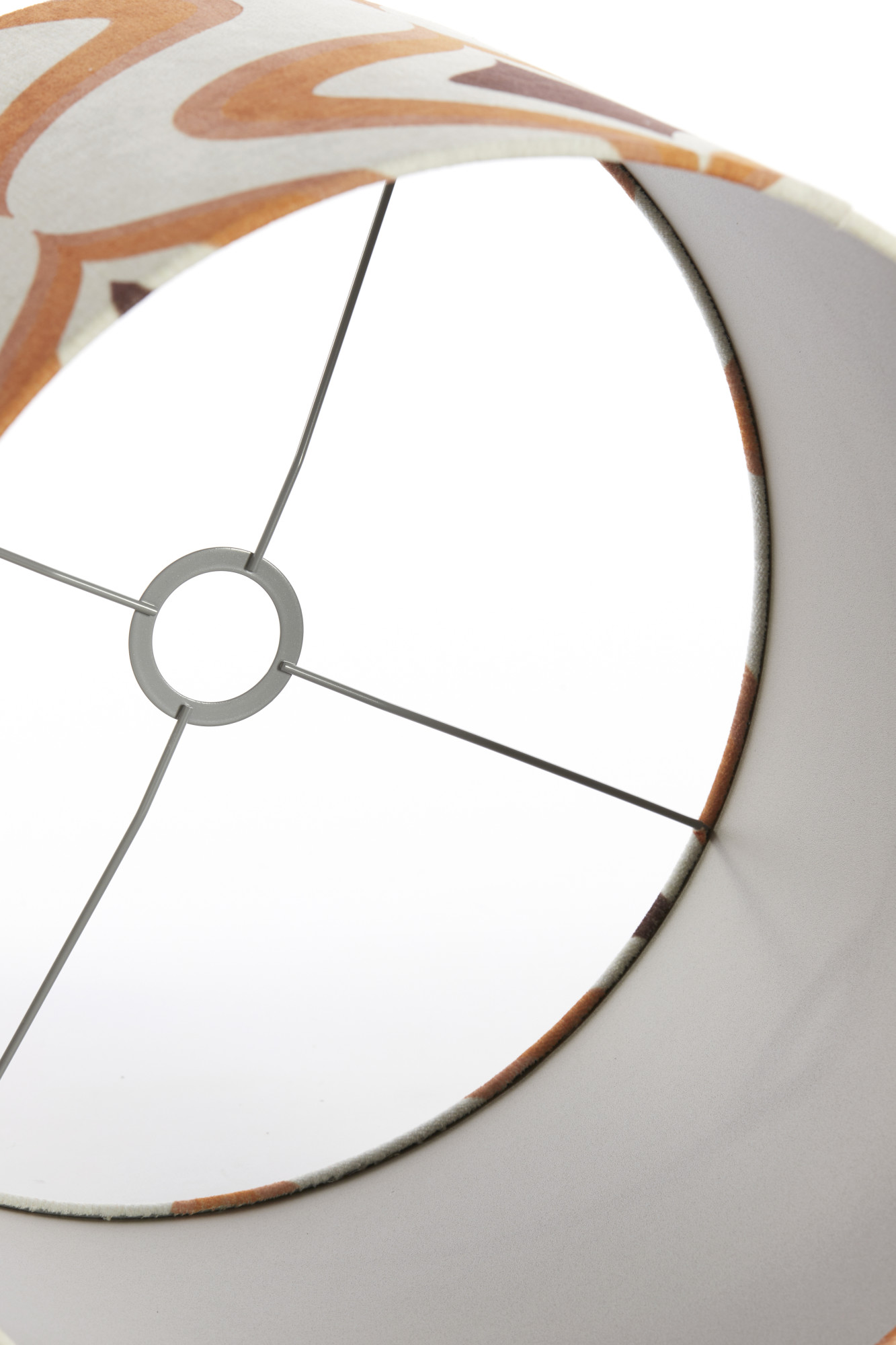 Retro-Muster Lampenschirm in Orangeton Light & Living Cookie – Bild 7