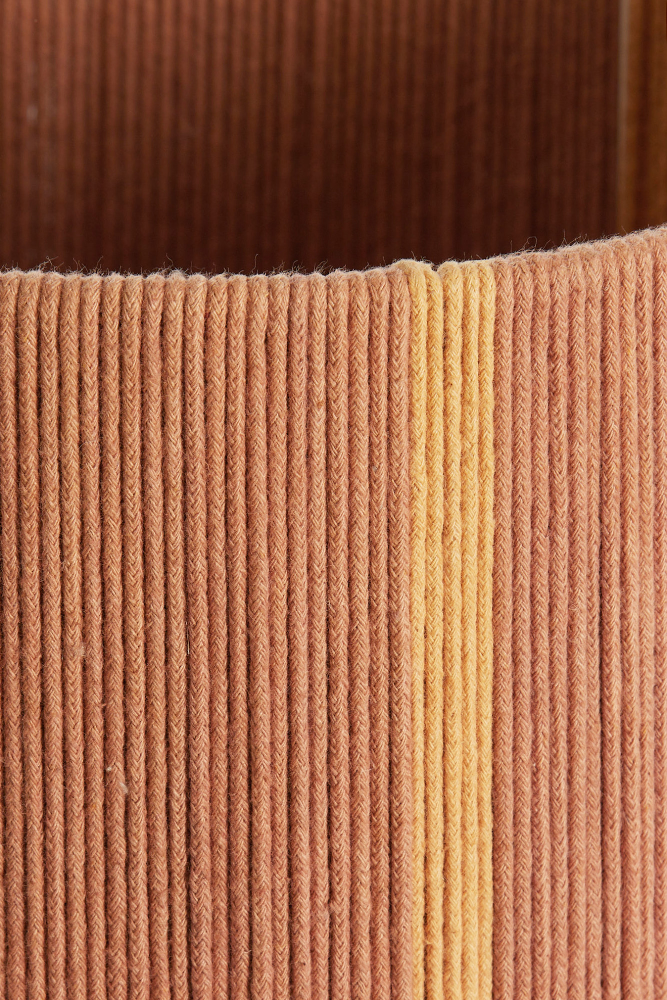 Gestreifte Lampenschirm Terrakotta-Farbe Light & Living Medan – Bild 6