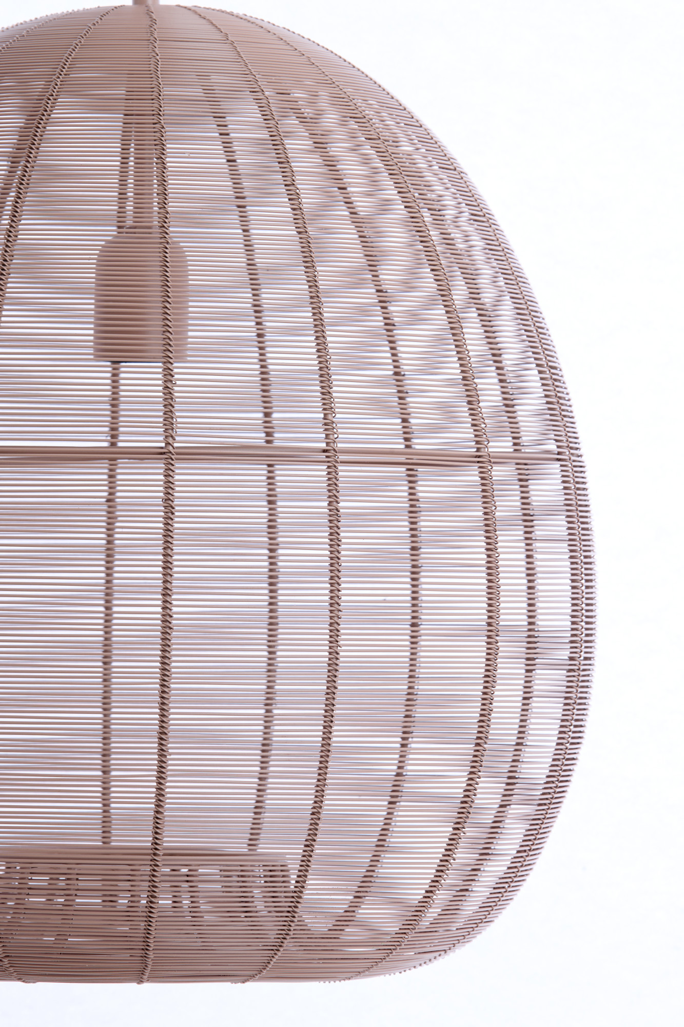 Hängelampe aus Rattan in Naturausführung Light & Living Oliveria – Bild 3