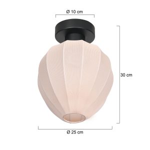 japandideckenleuchtemitbeigemschirmsteinhauerbloeba-ø25-7