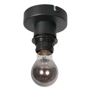 deckenlampeausgeripptembernsteinfarbenemglassteinhauerbloeba-ø30-12