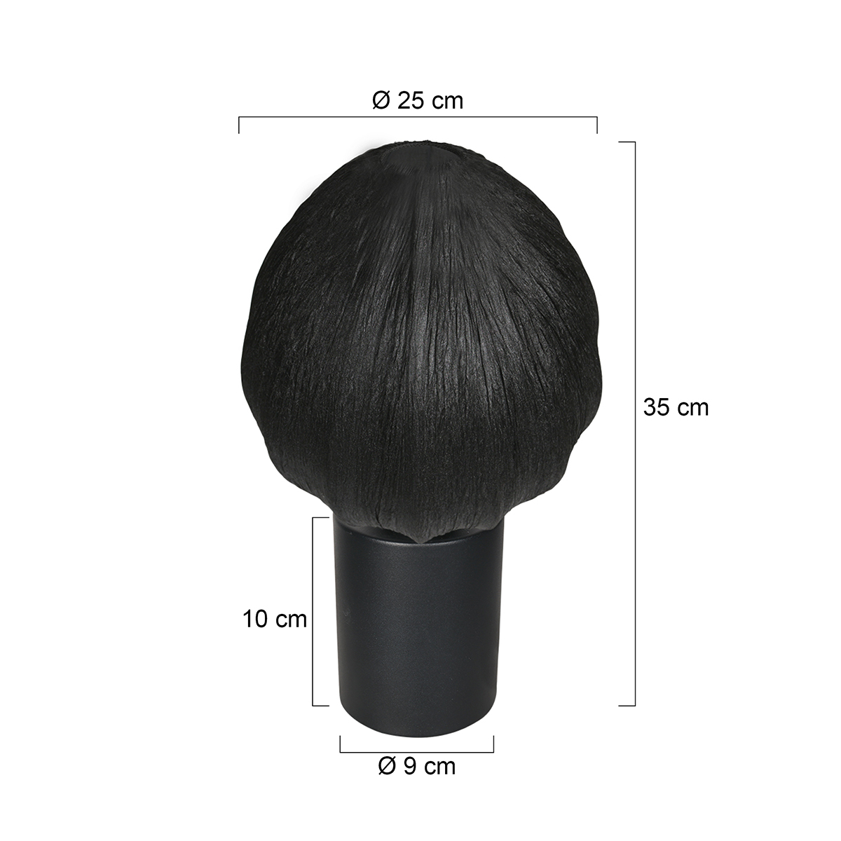 schwarzetischleuchtemittextilschirmsteinhauerbloeba-ø25-7